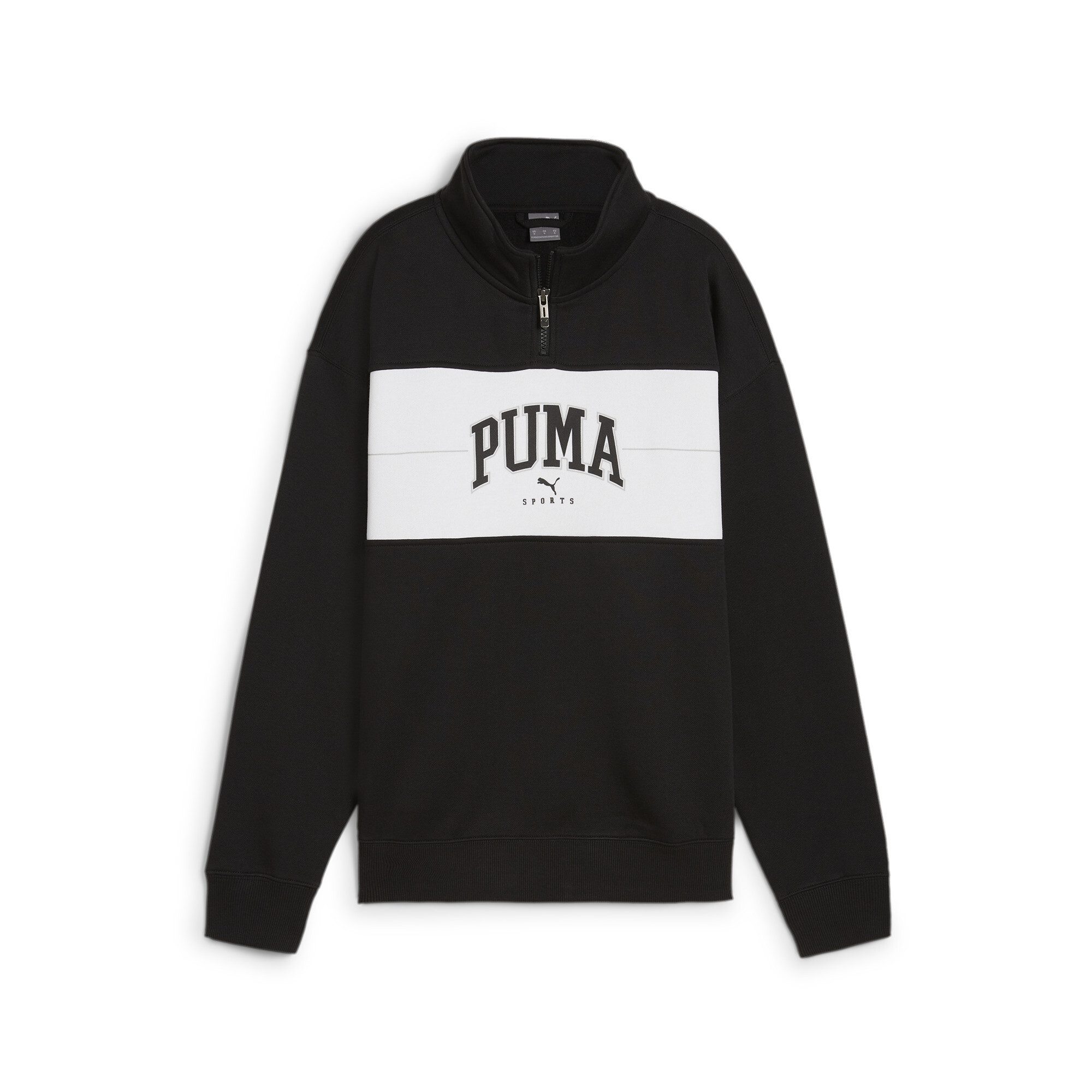 PUMA Sweatshirt SQUAD HALF-ZIP FL dames sweaters maat XS zwart