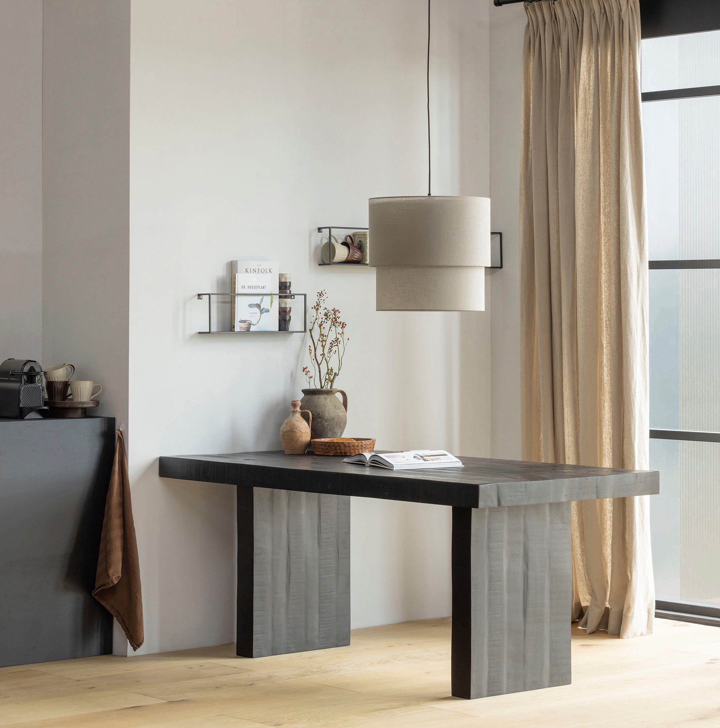 WOOOD Eettafel BALK van mangohout, breedte 180 cm