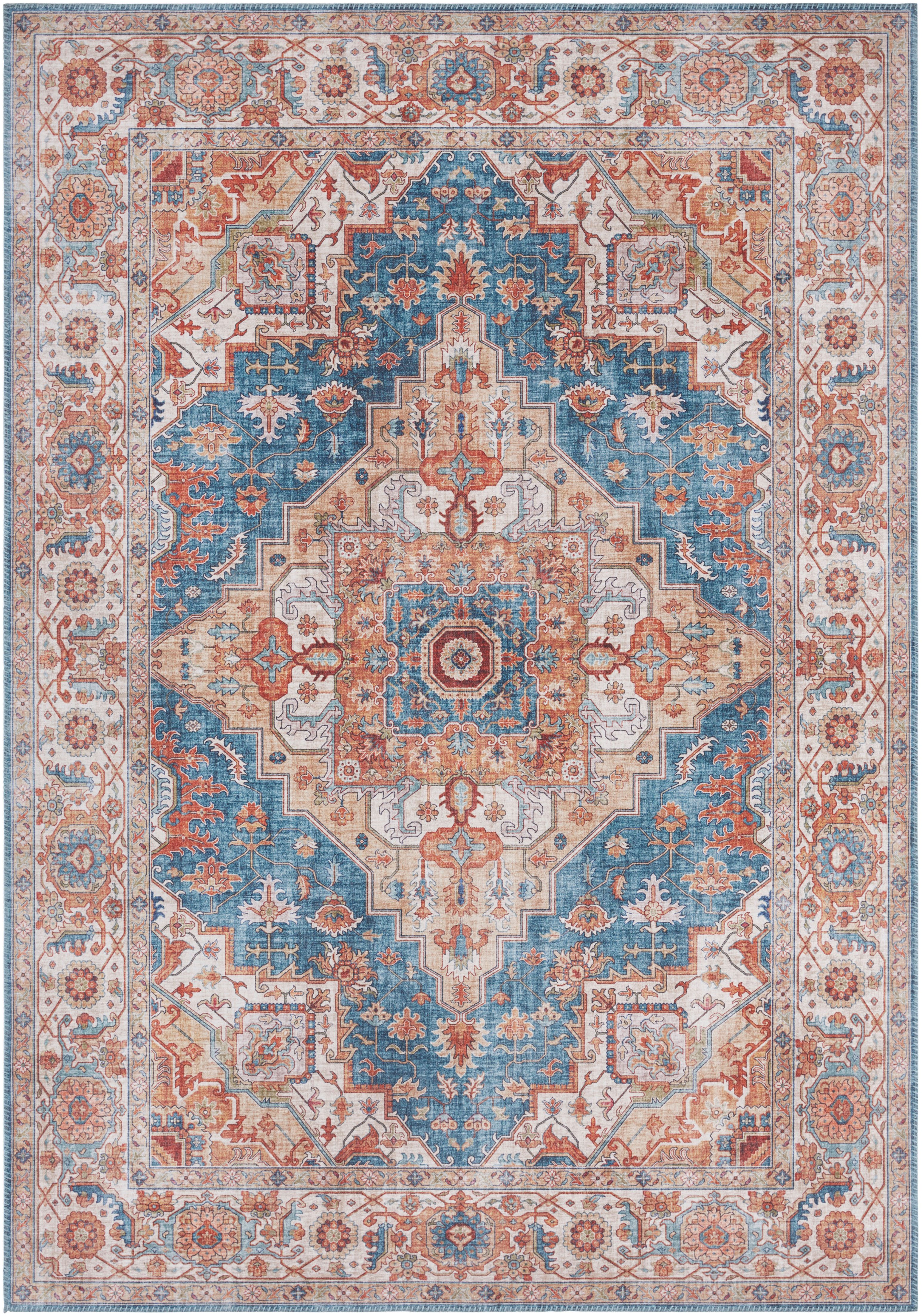 NORTHRUGS Vloerkleed Sylla Oosters, loper, vintage, woonkamer, slaapkamer, eetkamer