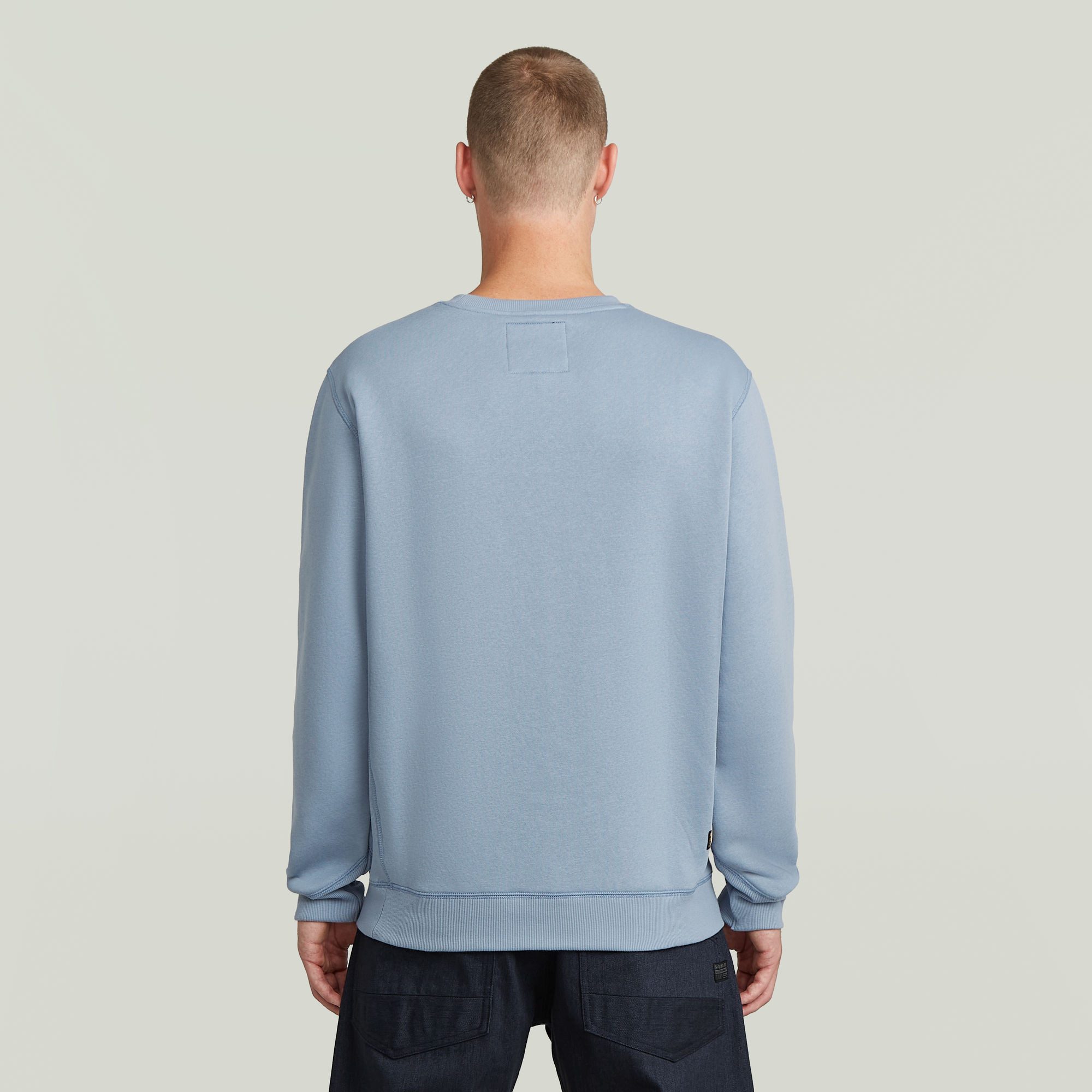 G-Star RAW Sweatshirt Premium Core Pacior Sweat met rib-inzetten aan de zijkanten