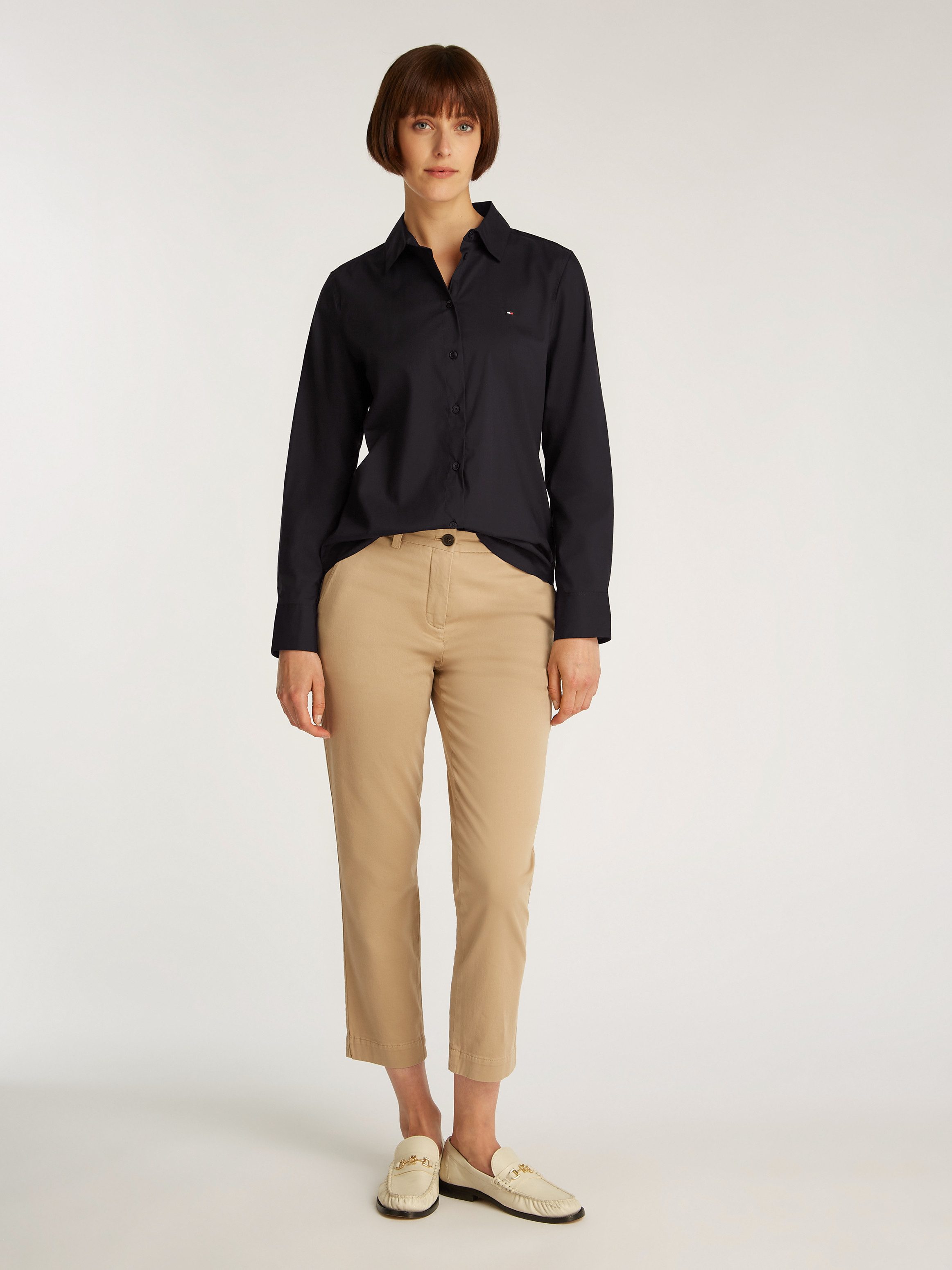 Tommy Hilfiger Overhemdblouse ESS POPLIN REGULAR SHIRT