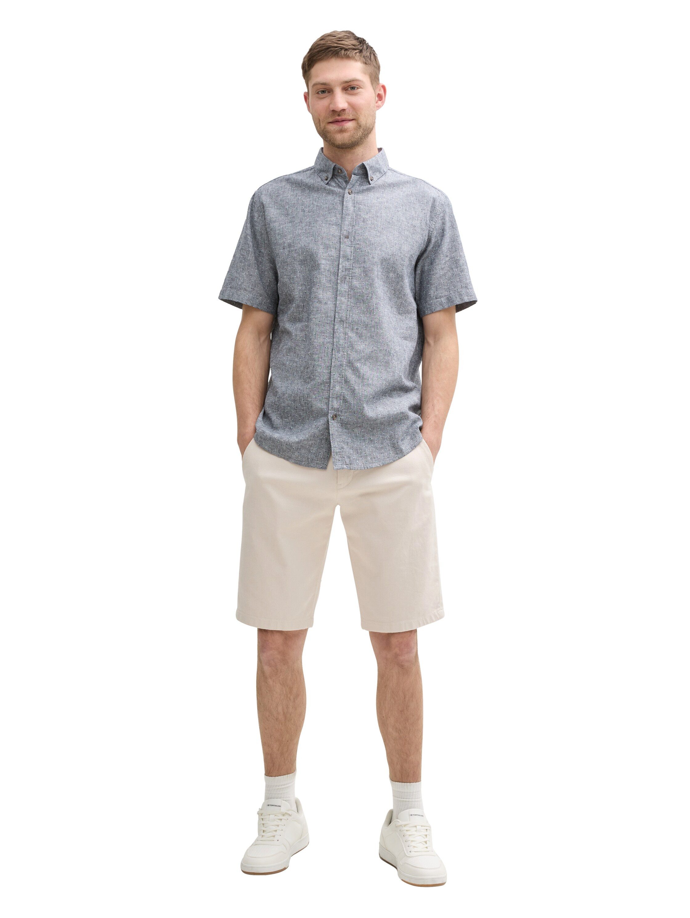 Tom Tailor Chino-short met riem
