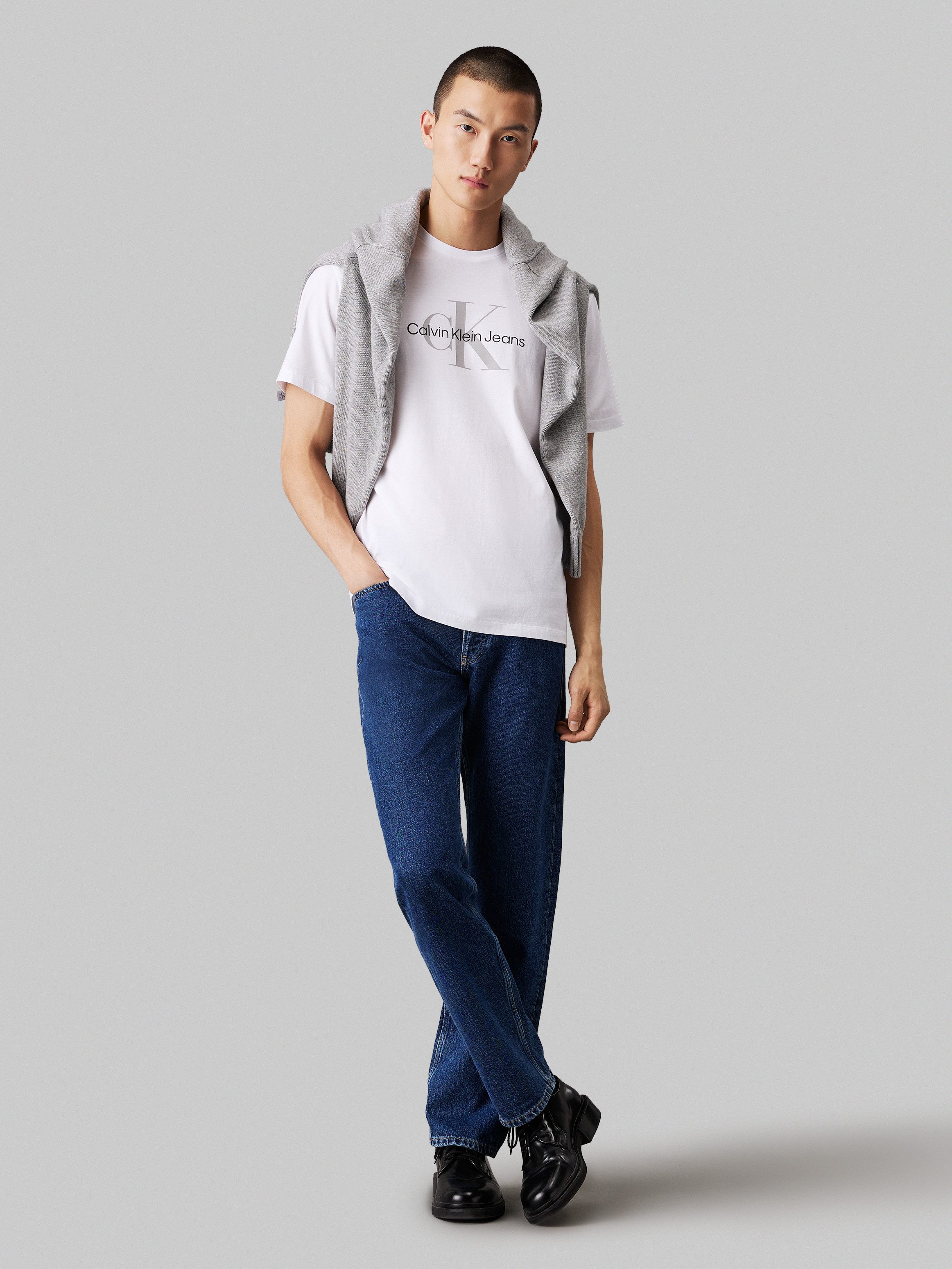 Calvin Klein T-shirt SS Hero Monogram Tee 30S EU Opt