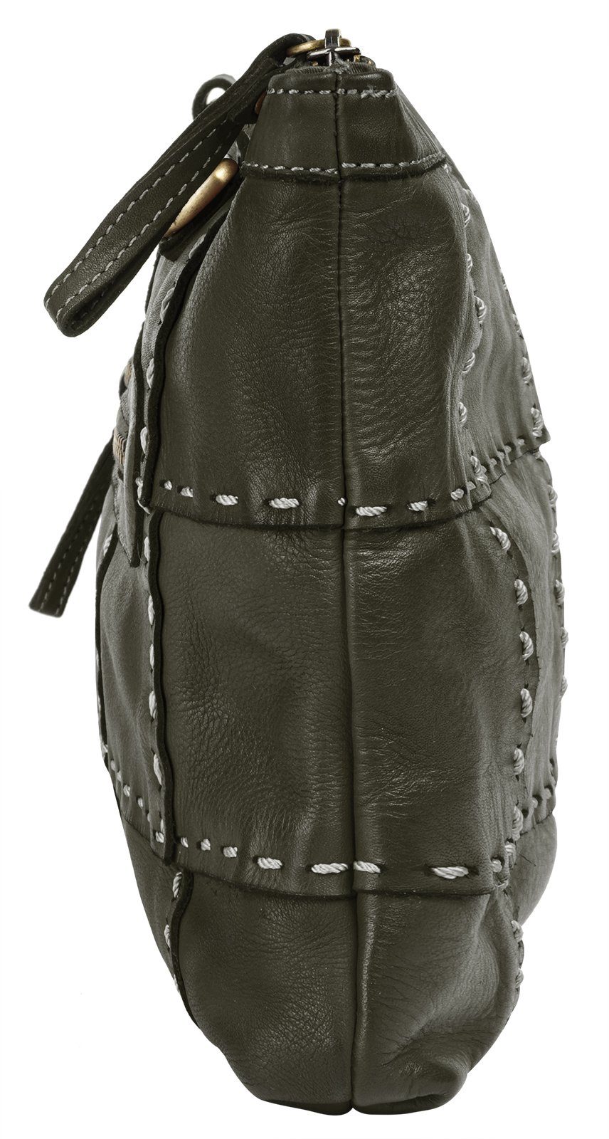Samantha Look Schoudertas echt leer, made in italy