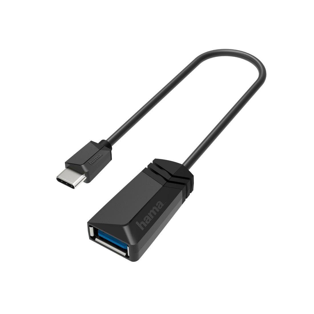 Hama USB-adapter USB OTG adapter, USB-C stekker, USB-aansluiting 3.2 generatie 1,5 Gbps