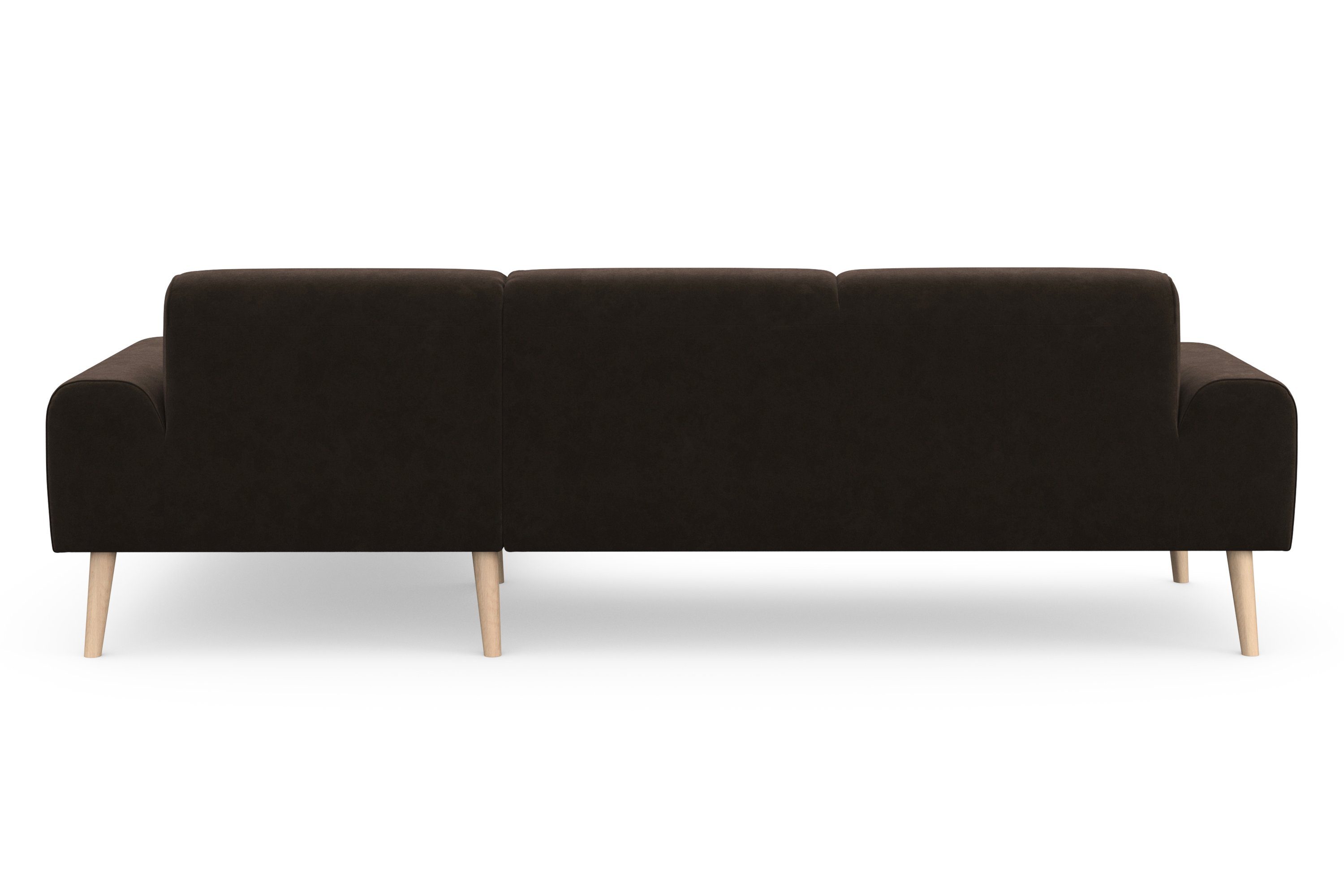 andas Hoekbank Swift Scandic Design, binnenvering voor hoog zitcomfort, L-vorm