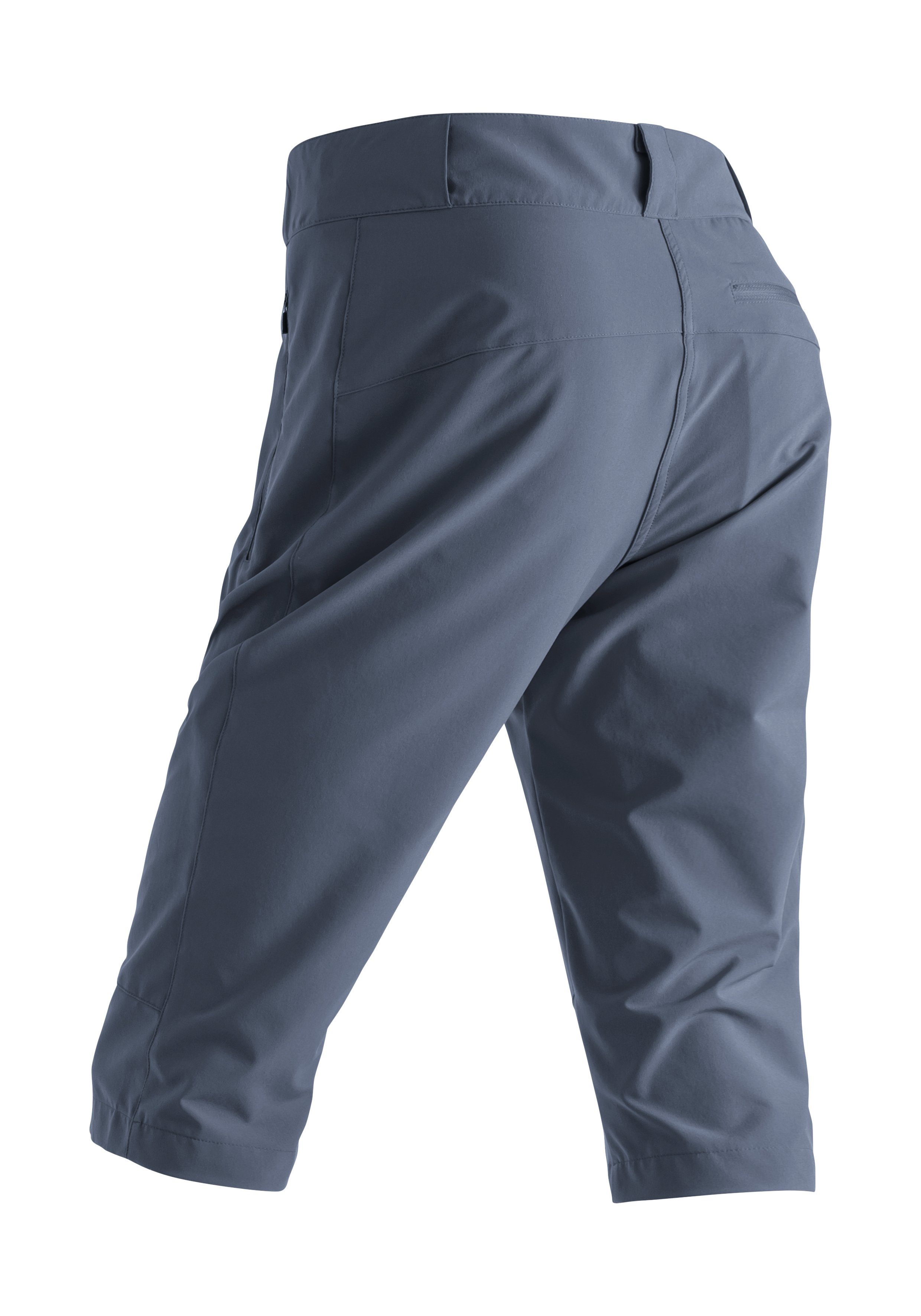 Maier Sports Functionele short Latit capri W Duurzame outdoorcapri met dryprotec technologie