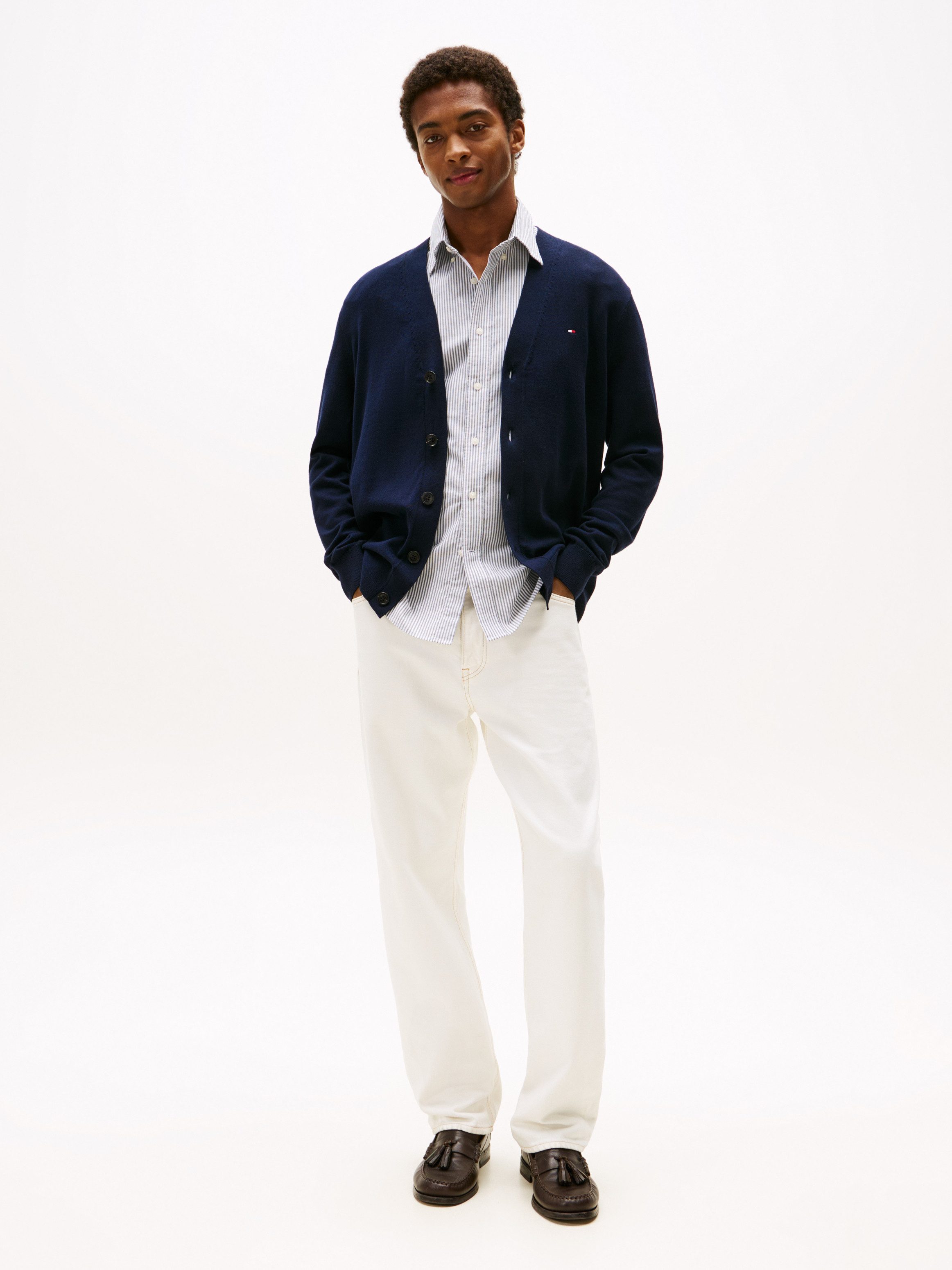 Tommy Hilfiger Vest ESSENTIAL COTTON CARDIGAN