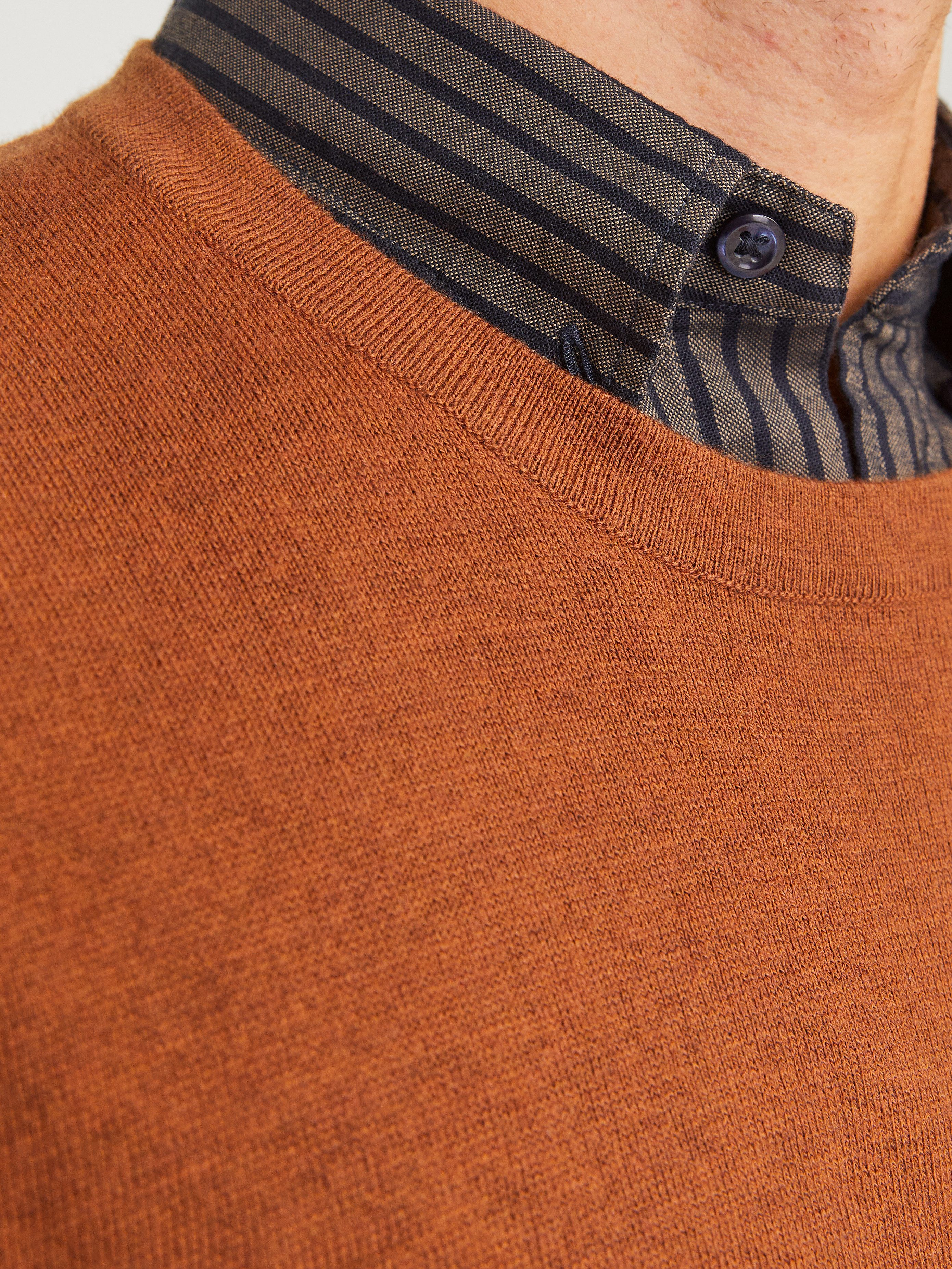 Jack & Jones Gebreide trui JJEEMIL KNIT CREW NECK NOOS