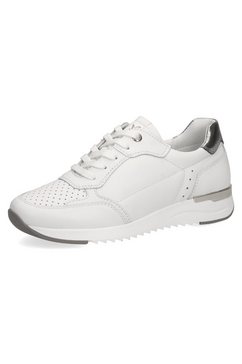 caprice sneakers met metallicbeleg wit