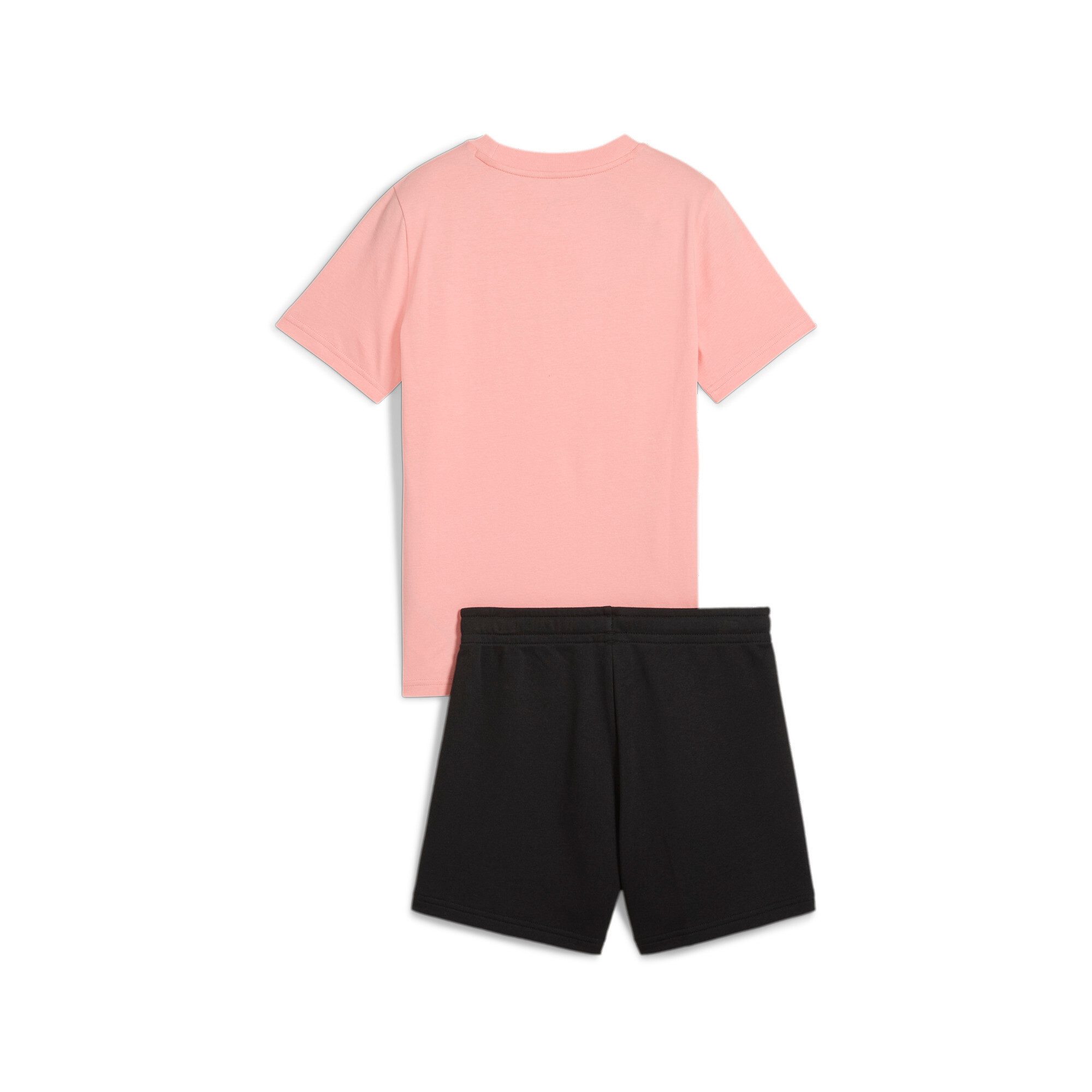 PUMA Trainingspak FLAMING LOVE TEE AND SHORTS SET G (2-delig)