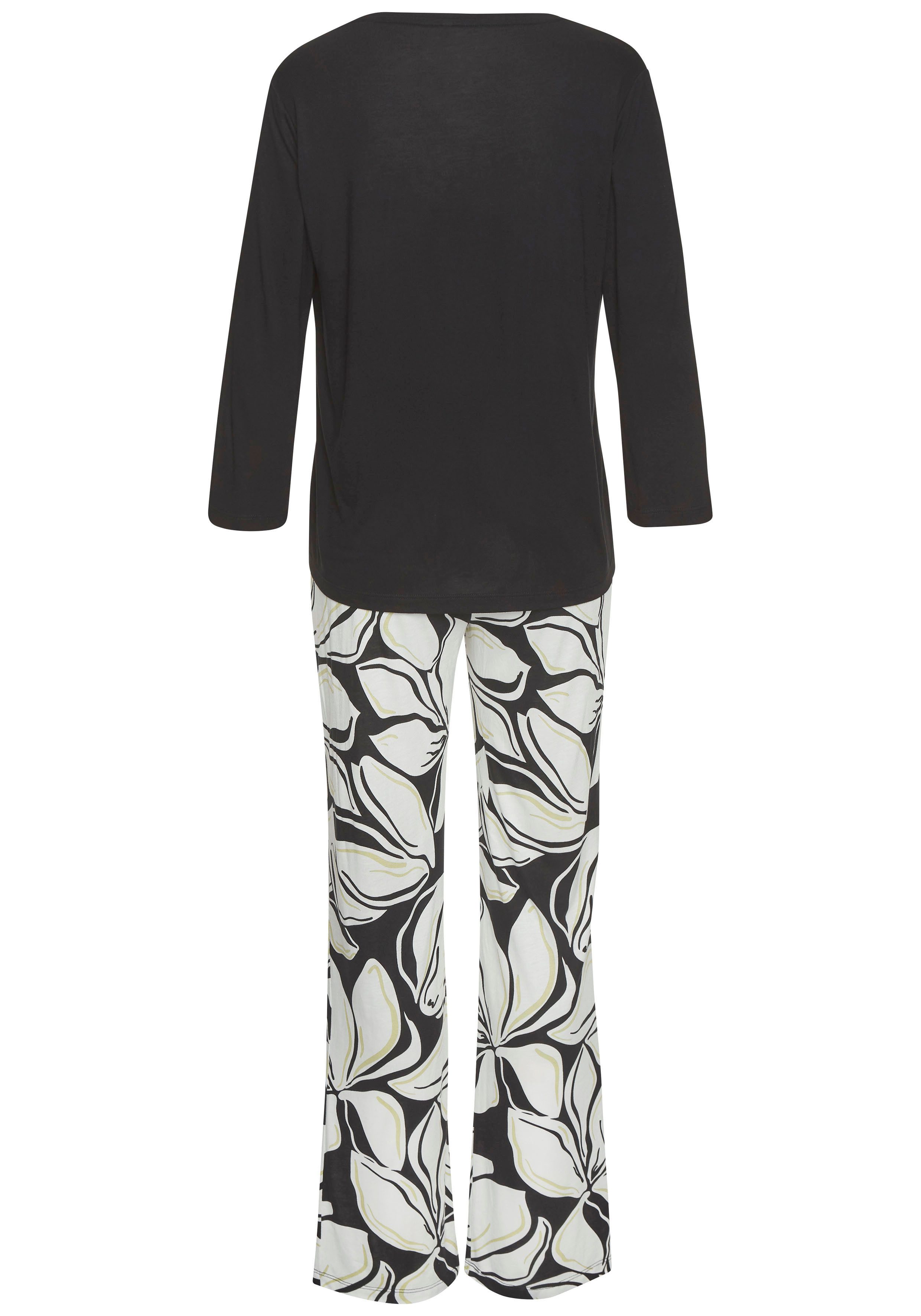 Vivance Dreams Pyjama met print all-over (2-delig)