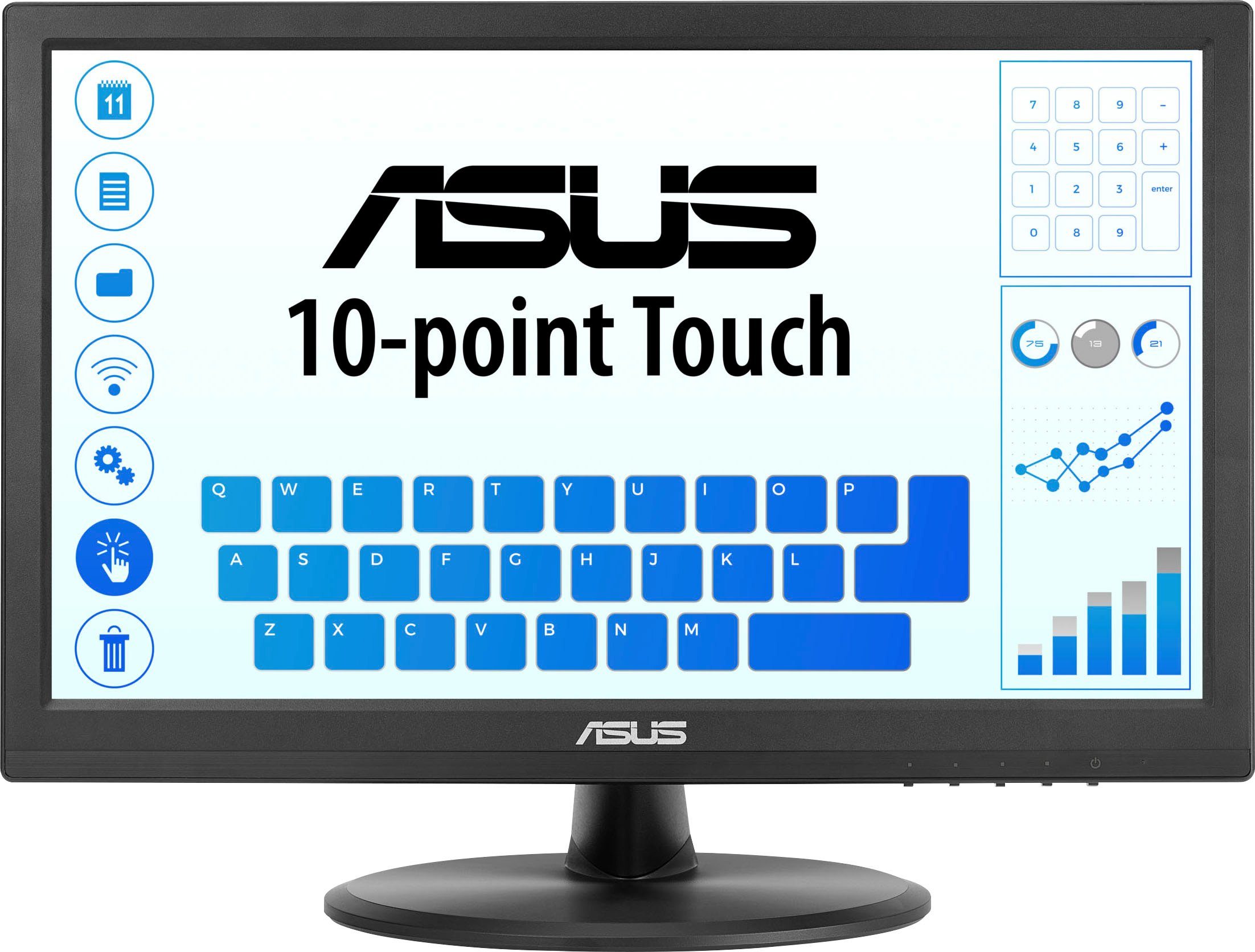 Asus Ledscherm VT168HR, 39,6 cm-15,6 , WXGA