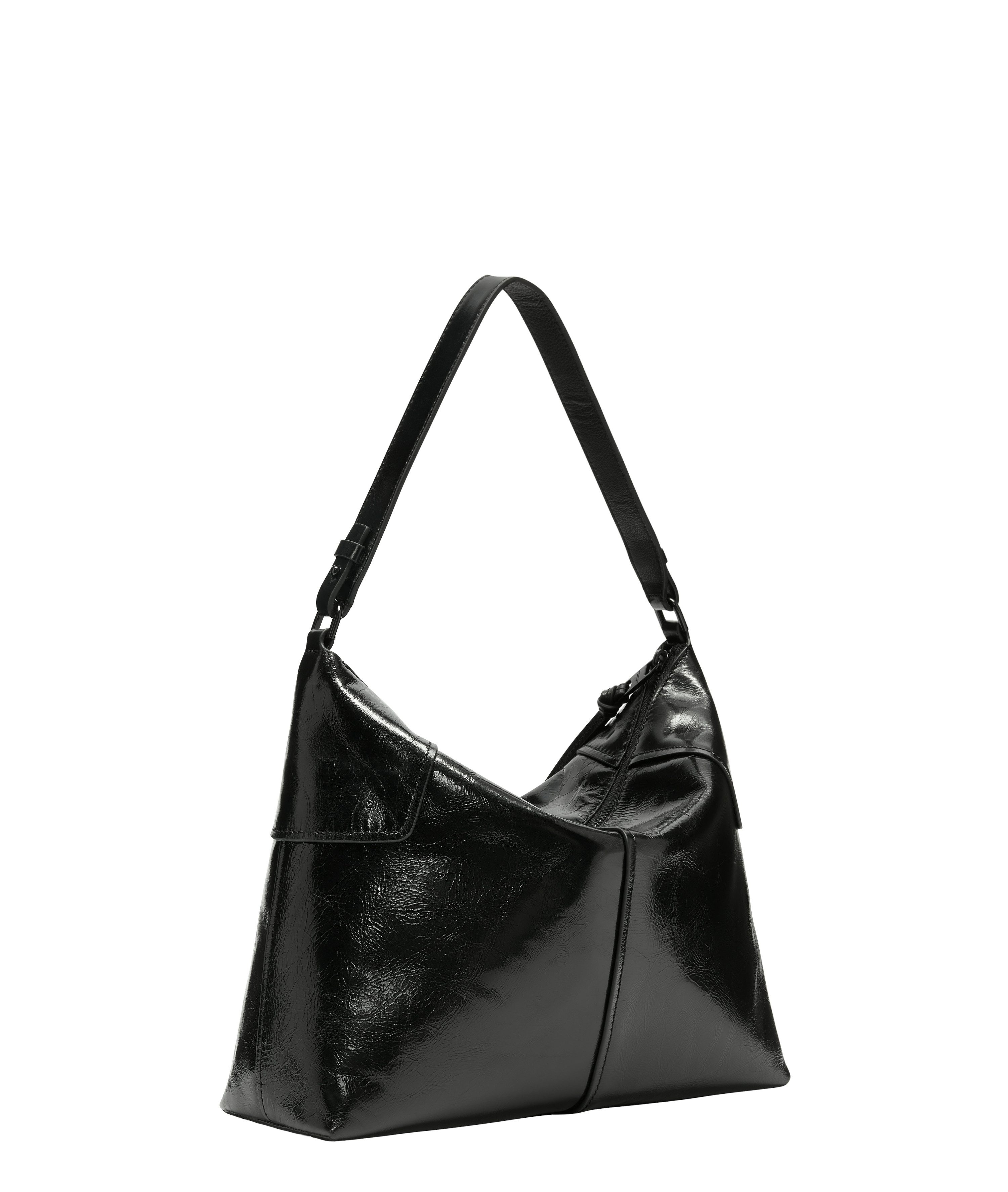 Liebeskind Berlin Hobo-tas Hobo M MILA LACK DISTRESSED