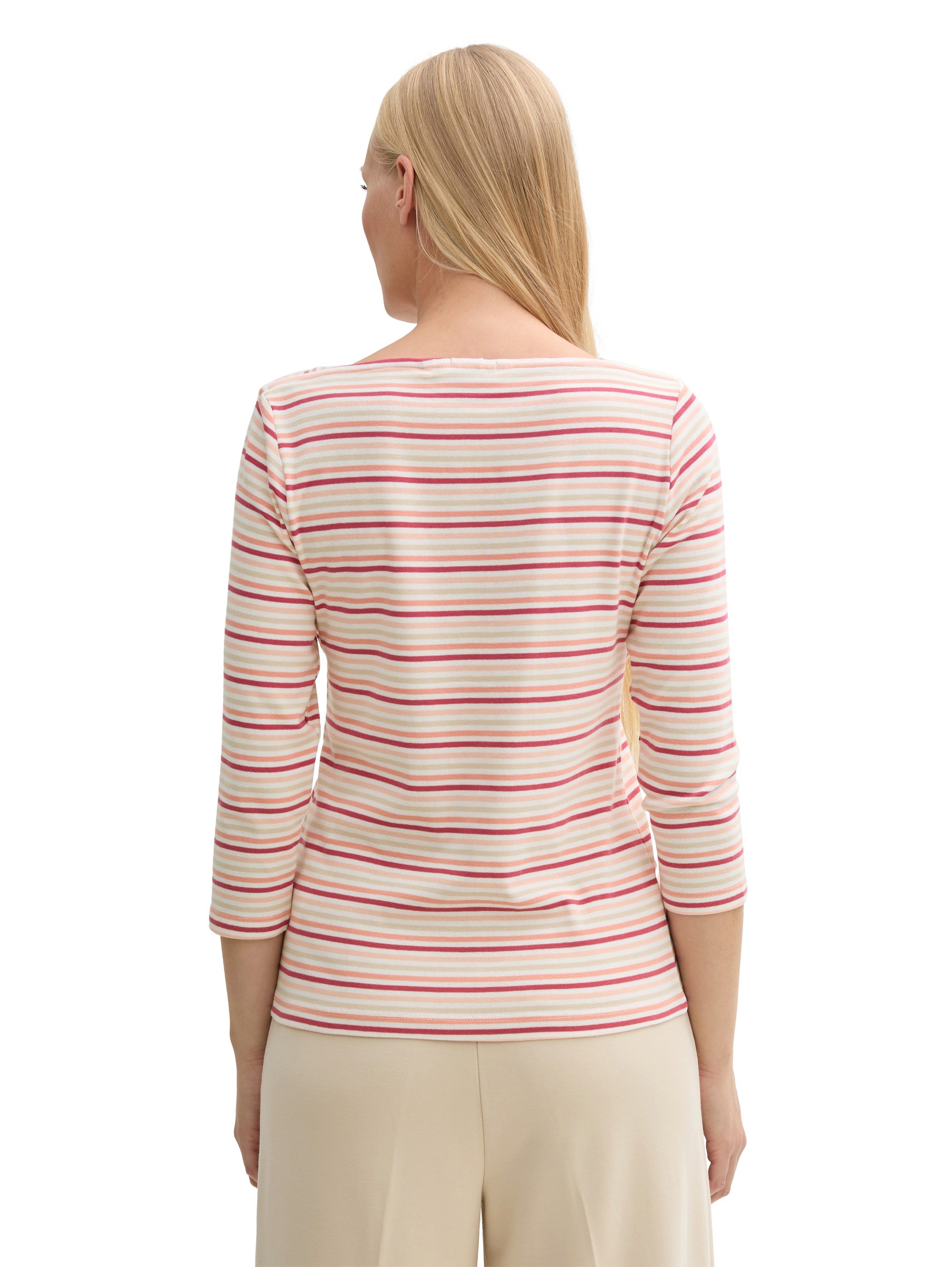 Tom Tailor Shirt met lange mouwen met hartprint