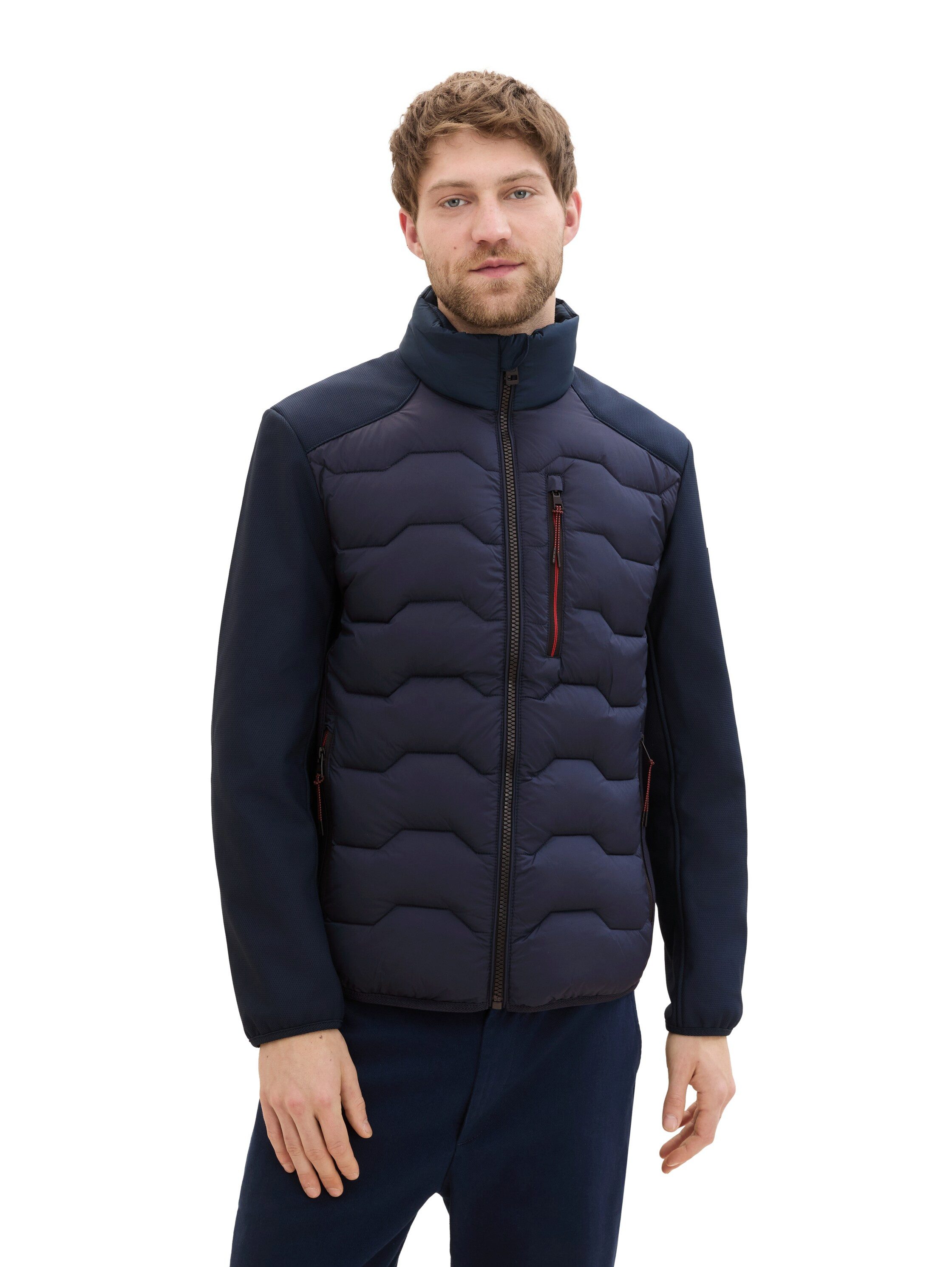 Tom Tailor Hybride jas met opstaande kraag