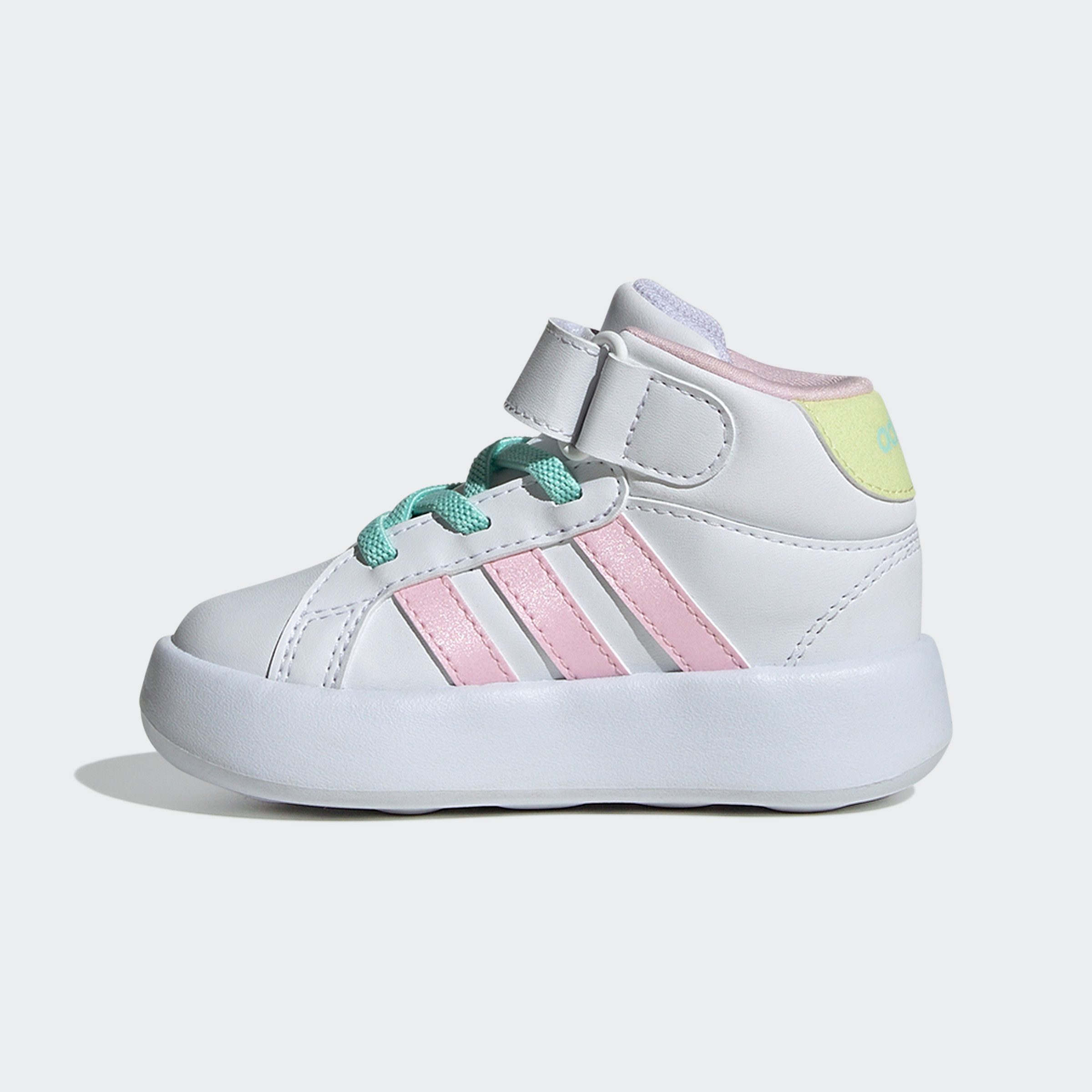 adidas Sportswear Sneakers GRAND COURT MID KIDS Design geïnspireerd op de adidas Superstar, voor kinderen