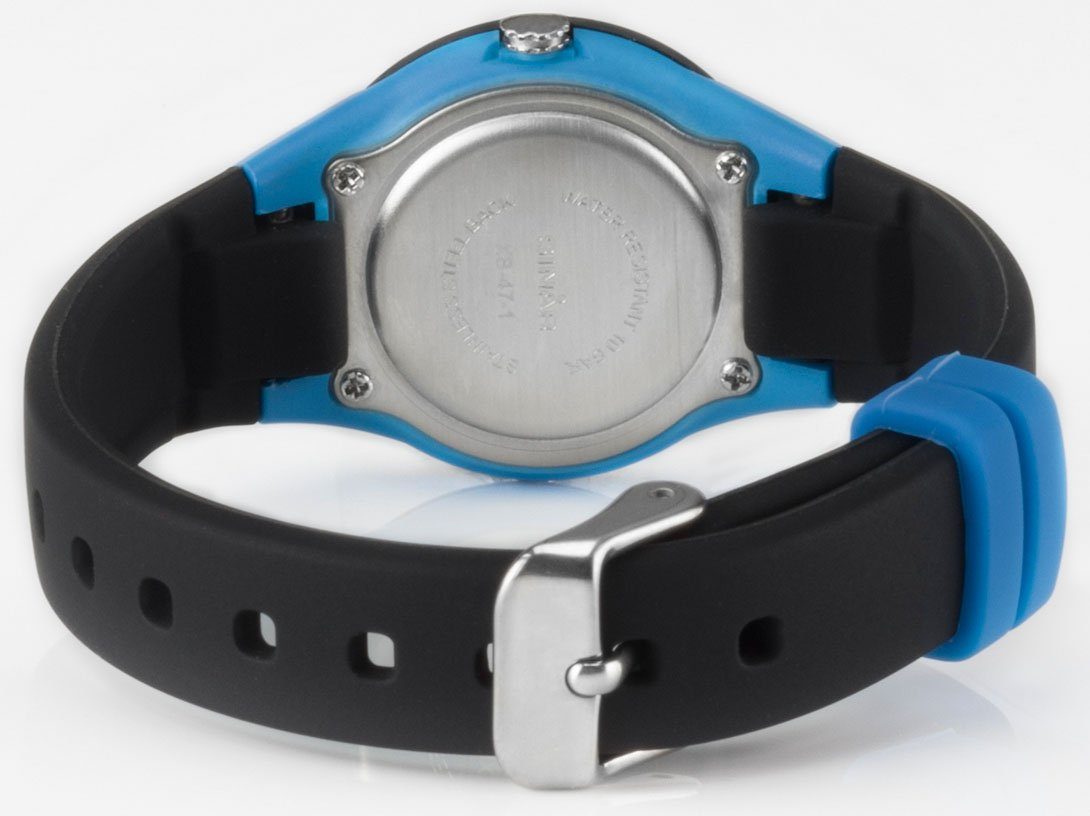 SINAR Kwartshorloge XB-47-1 Horloge, kinderhorloge jongens, meisjes, cadeau-idee, tot 10 bar waterdicht.