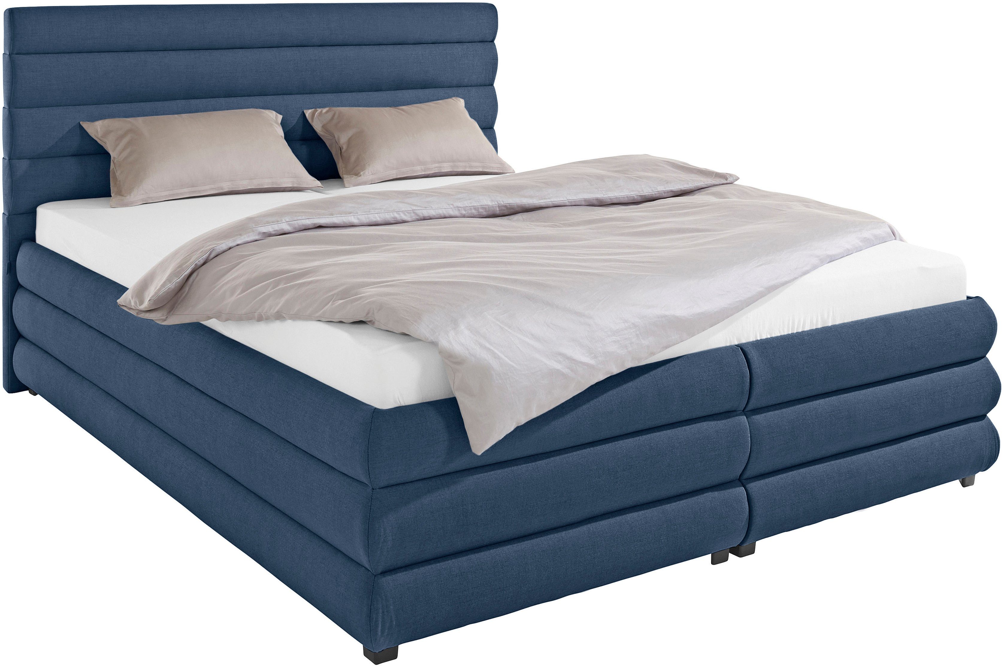 LeGer Home by Lena Gercke Gestoffeerd bed Maylis naar keuze met en zonder matras en lattenbodem, ook in 200 cm breedte