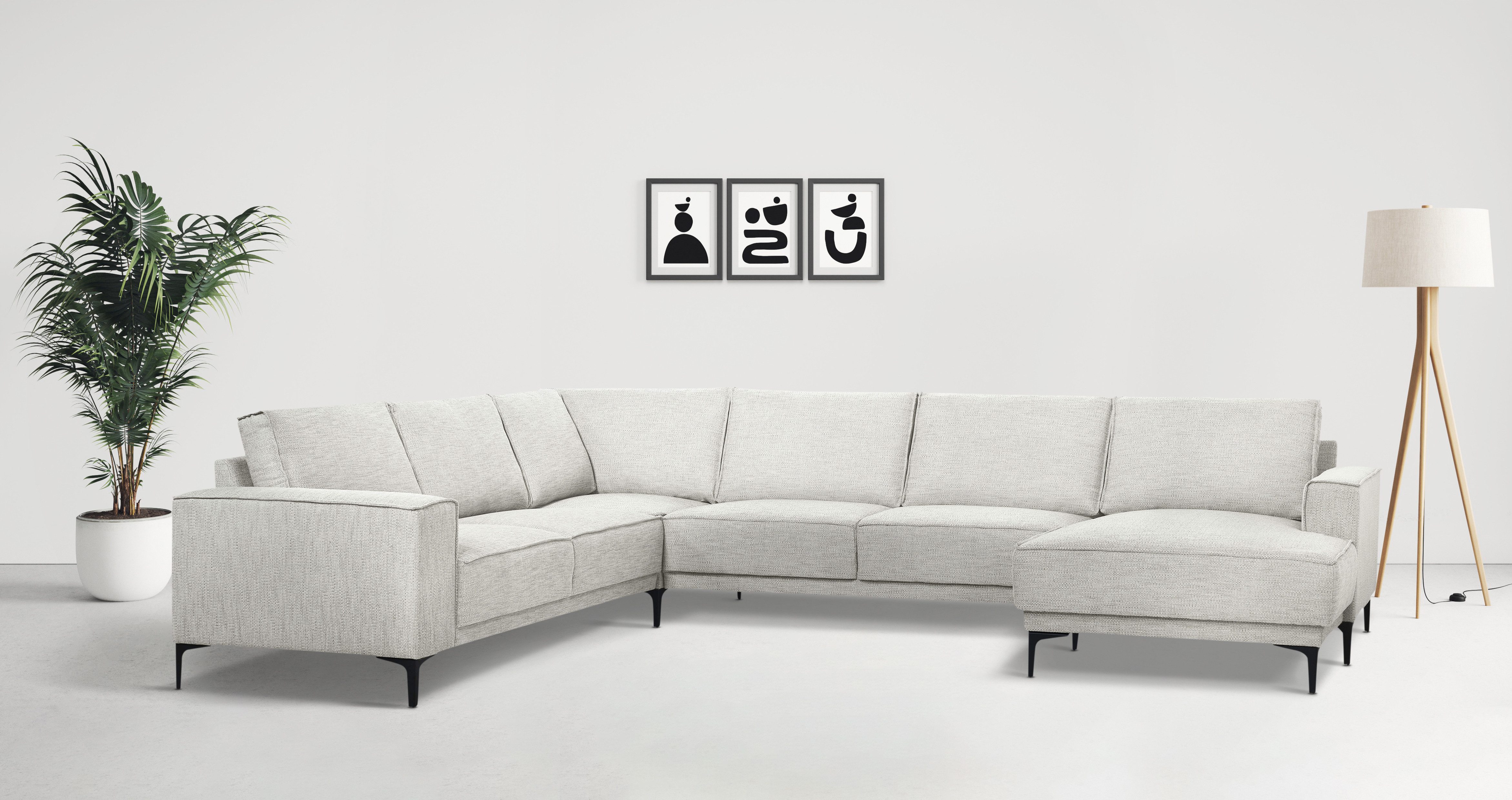 Places of Style Zithoek Oland U-vorm, in tijdloos ontwerp en hoogwaardige afwerking