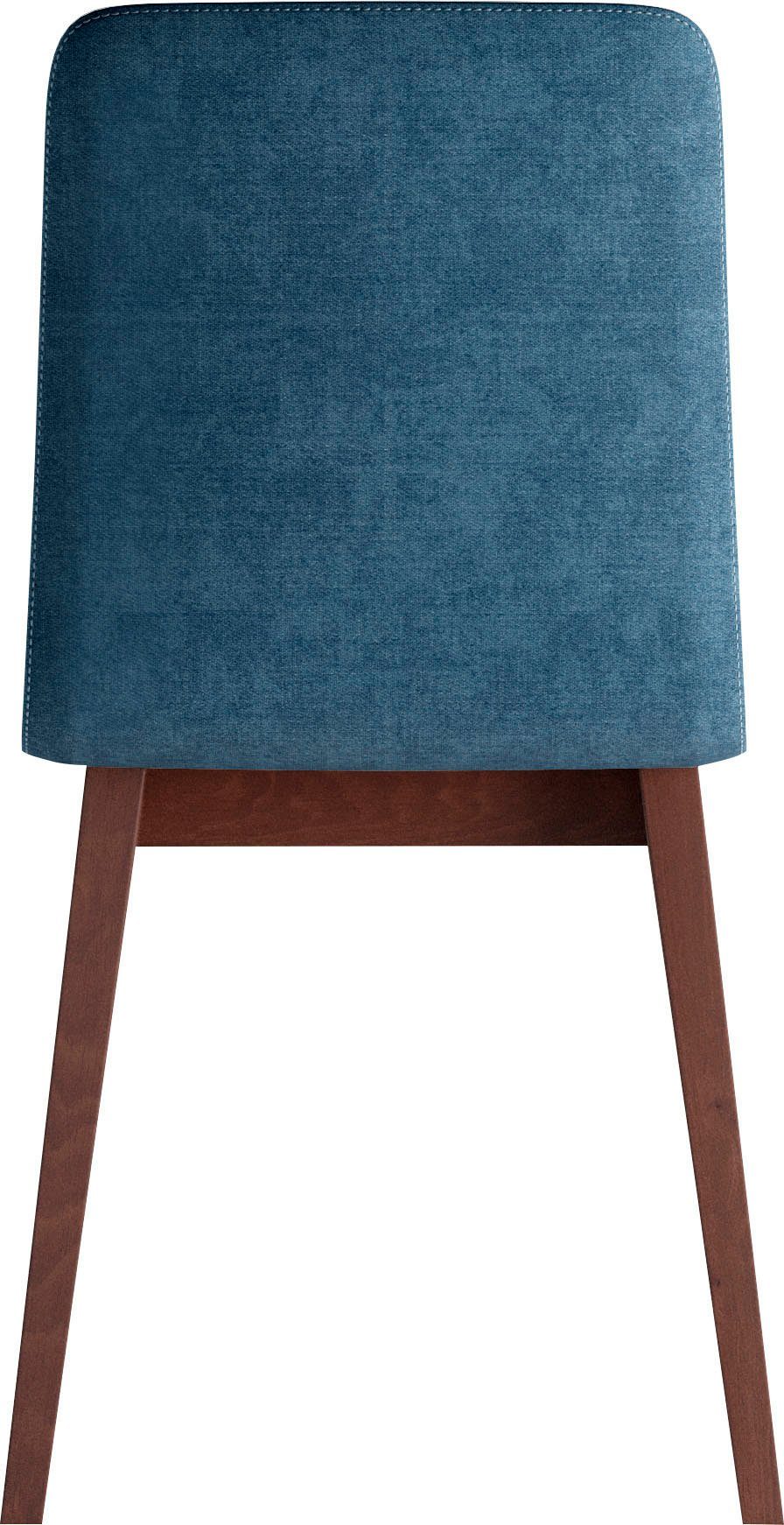 INOSIGN Stoel Sandy met verschillende stoelpootkleuren en kleurvarianten, zithoogte 47 cm (2 stuks)