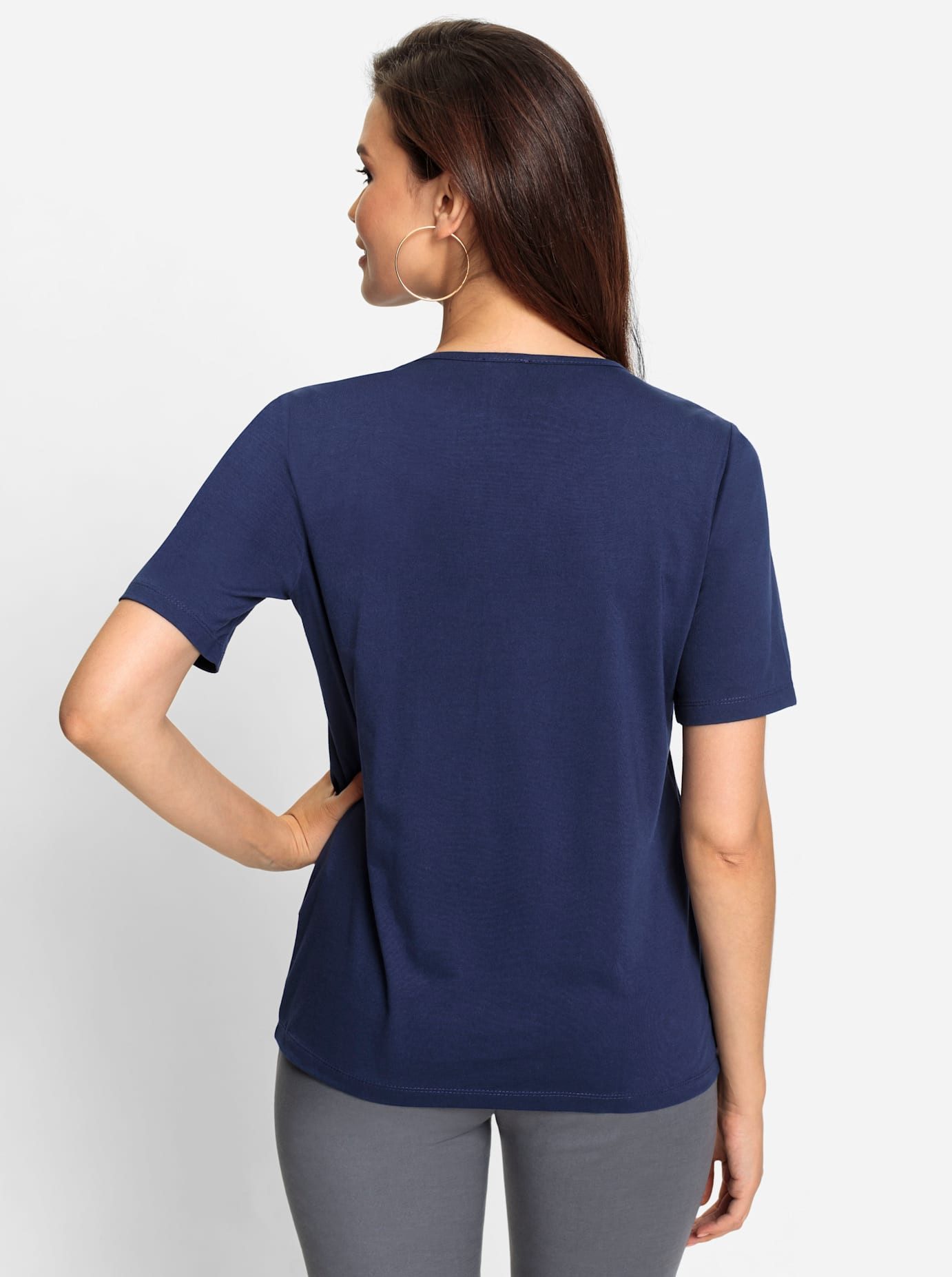 Lady Shirt met korte mouwen Shirt (1-delig)