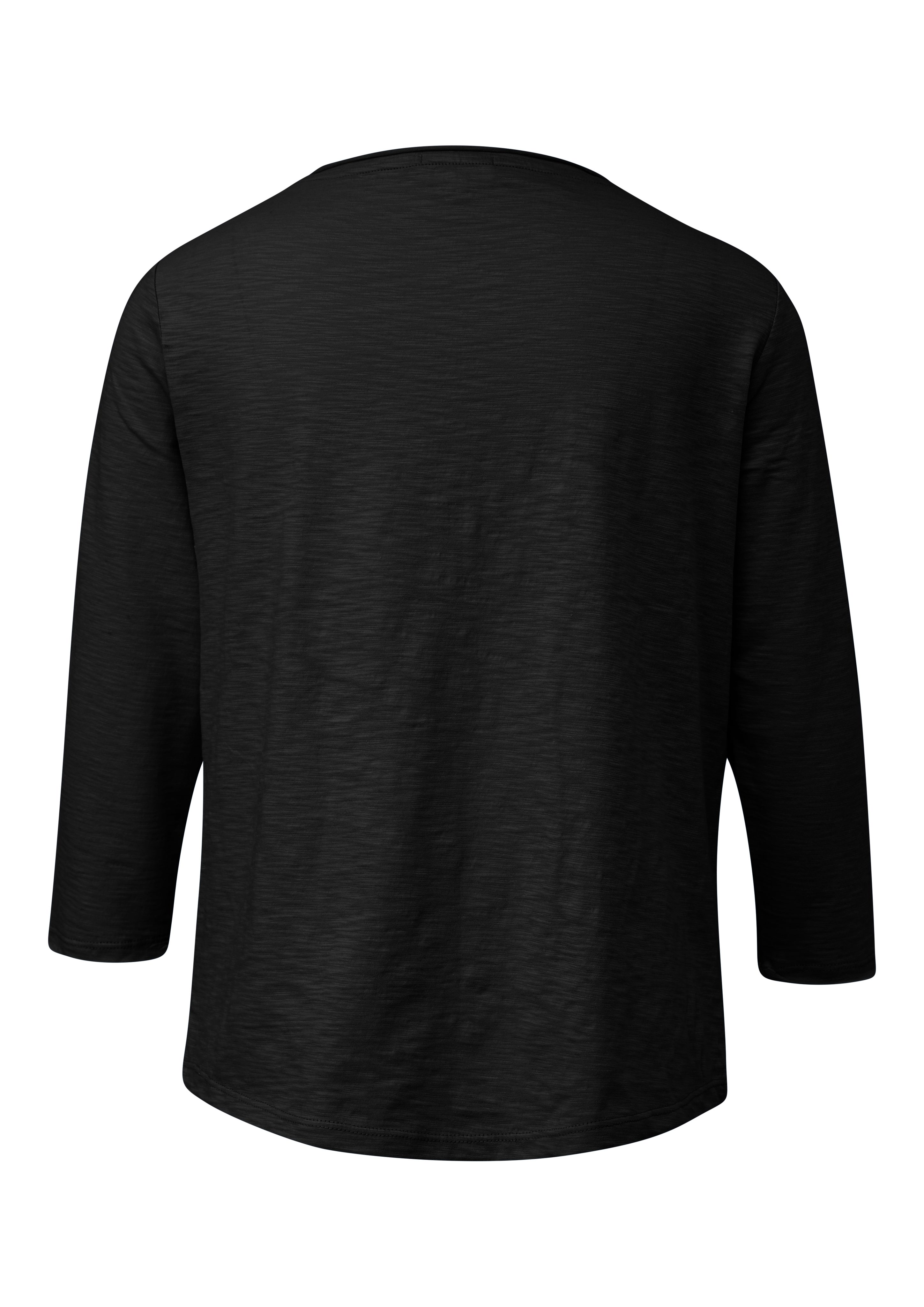 s.Oliver Shirt met lange mouwen van flammégaren