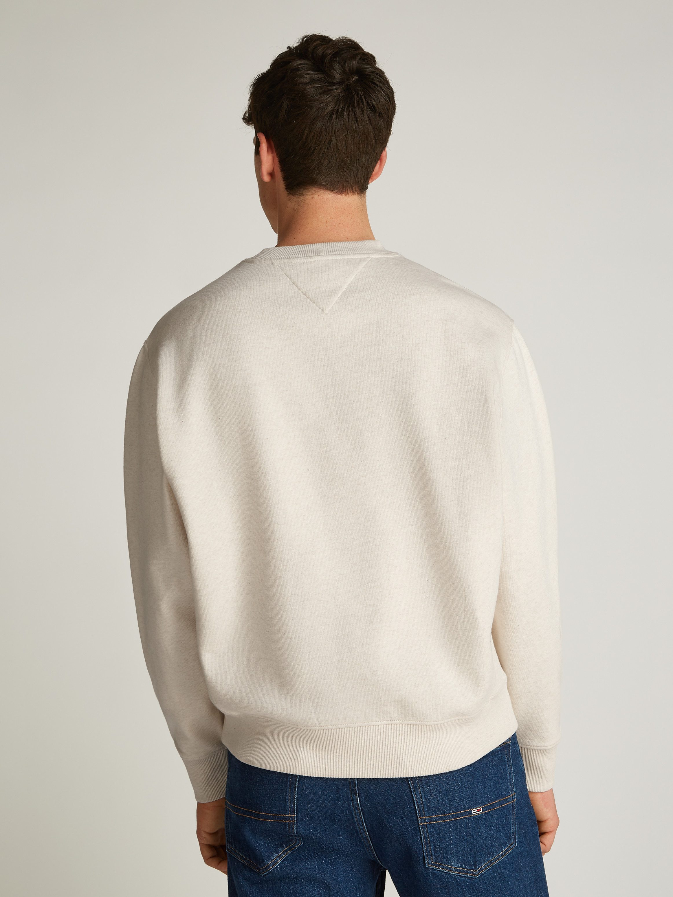 TOMMY JEANS Sweatshirt TJM MELANGE FLAG CREW