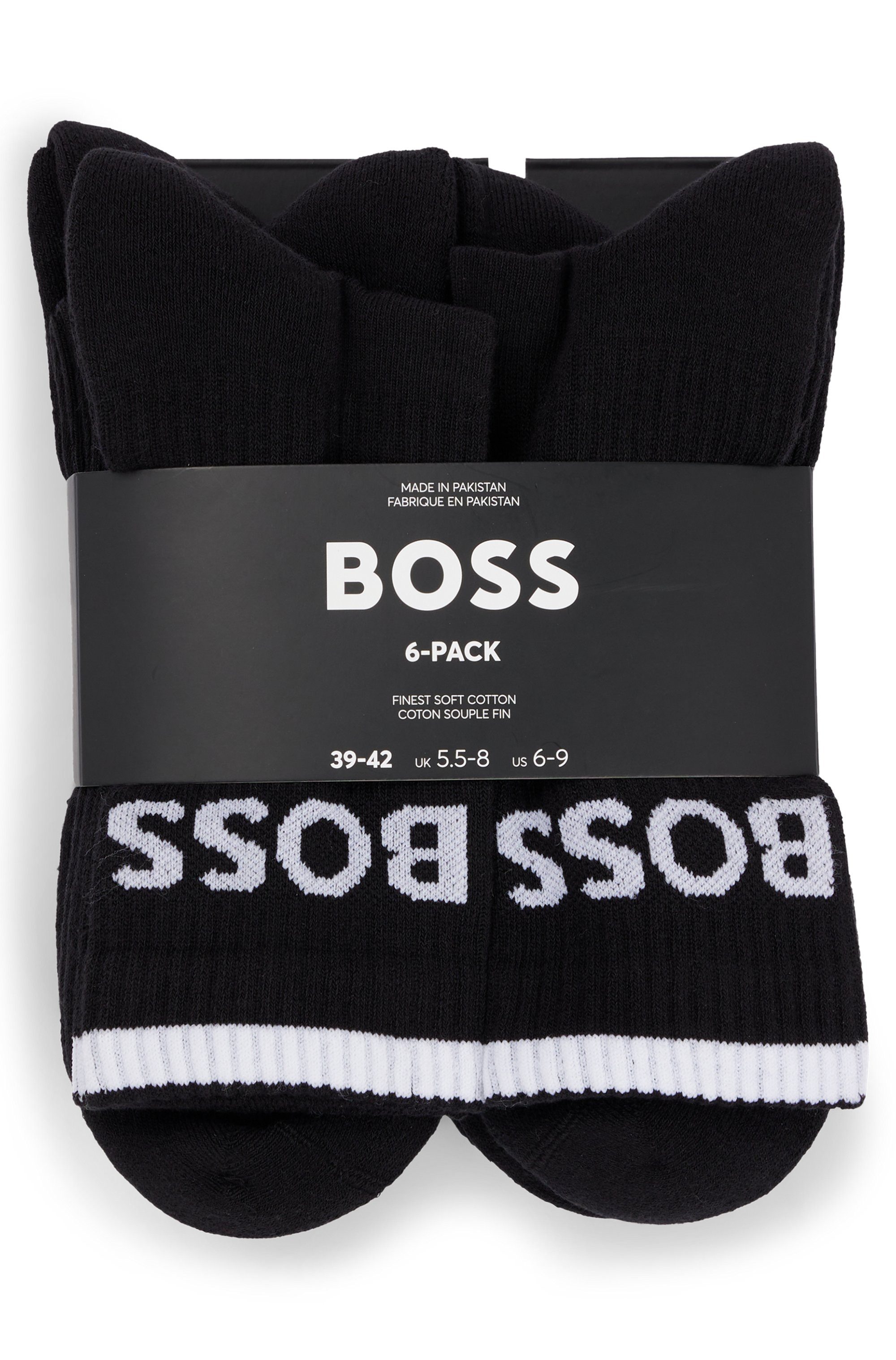 BOSS Business-sokken 6P QS Stripe CC (set, 6 paar, 6er)
