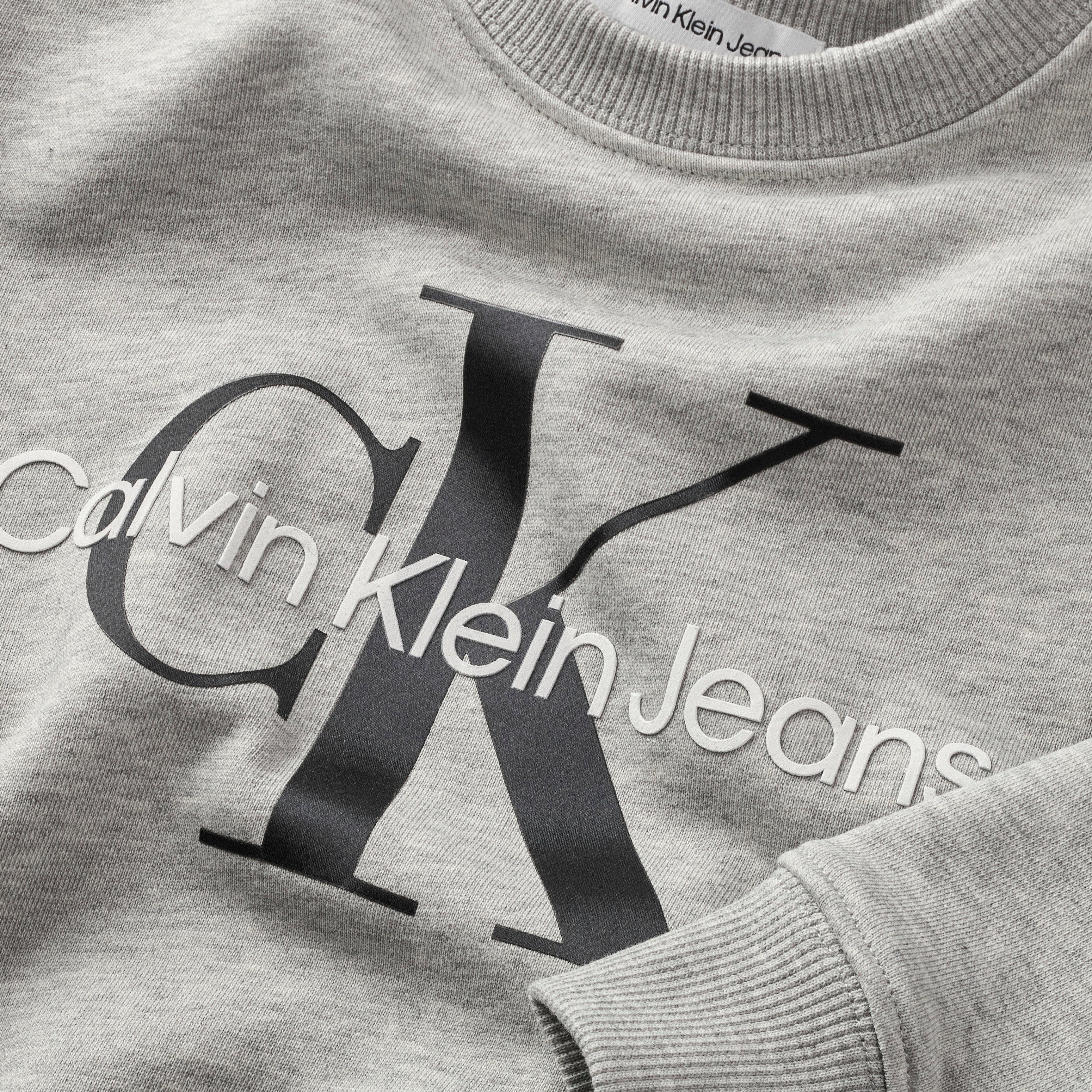 Calvin Klein Sweatshirt CK MONOGRAM TERRY CN voor kinderen tot 16 jaar