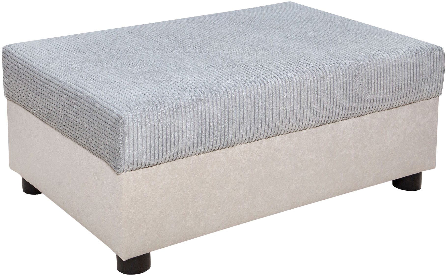 COLLECTION AB Hocker Parma Vrij te plaatsen, comfortabele bonellfeder, individueel combineerbaar