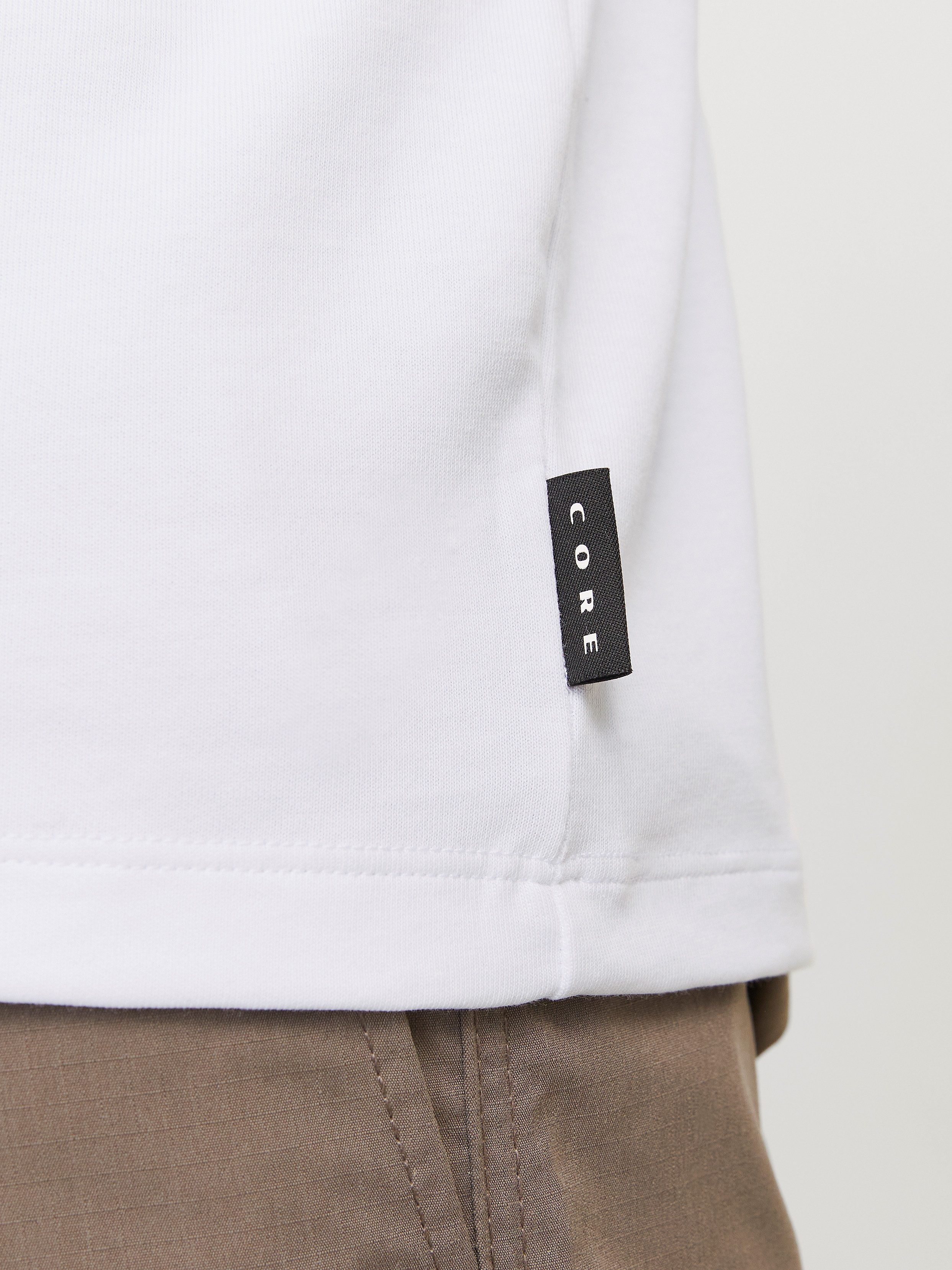Jack & Jones T-shirt JCOFUSION FULL BRANDING TEE SS CREW NOOS