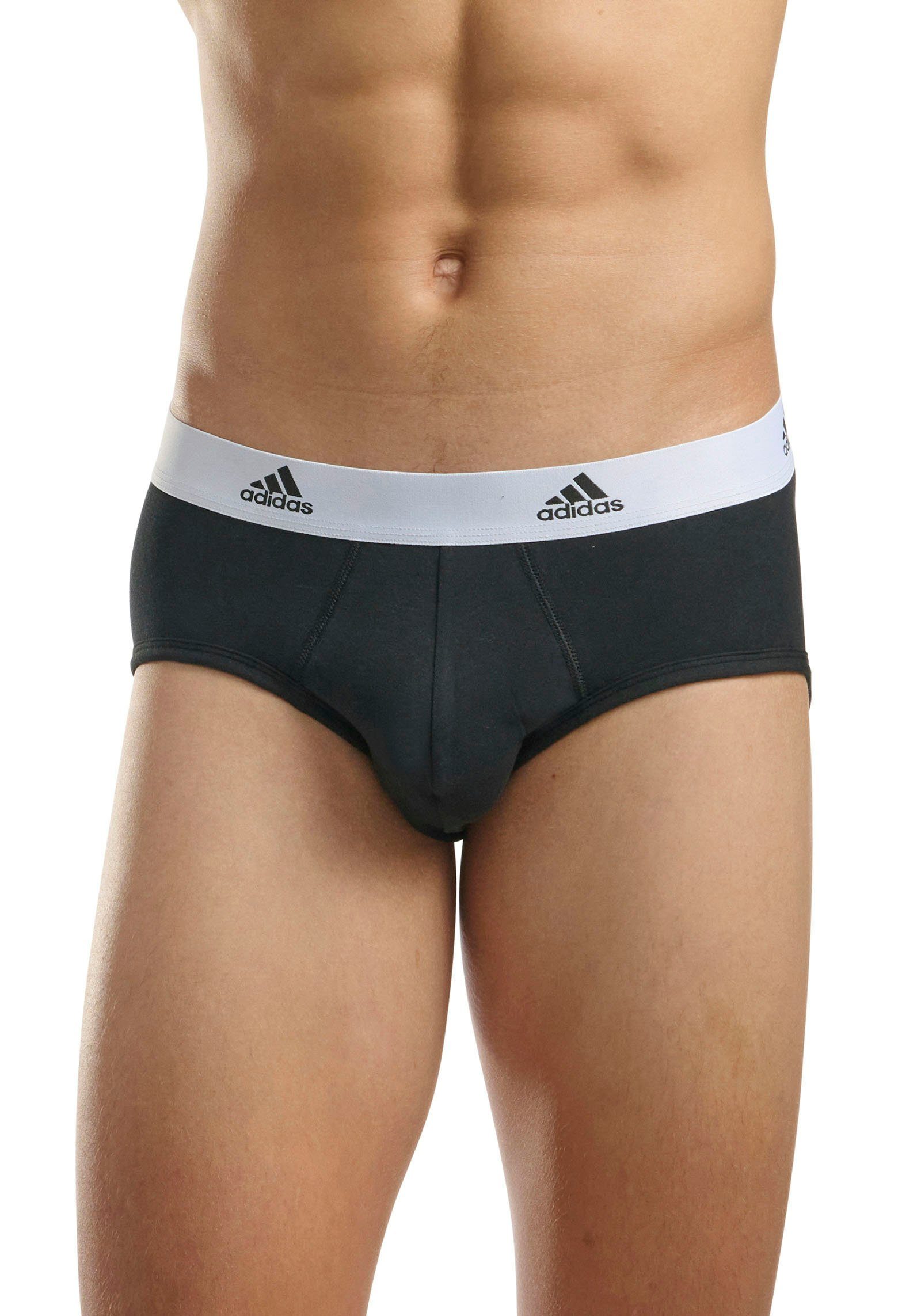 adidas Sportswear Slip Active Flex Cotton met vochtregulerende technologie (3 stuks)