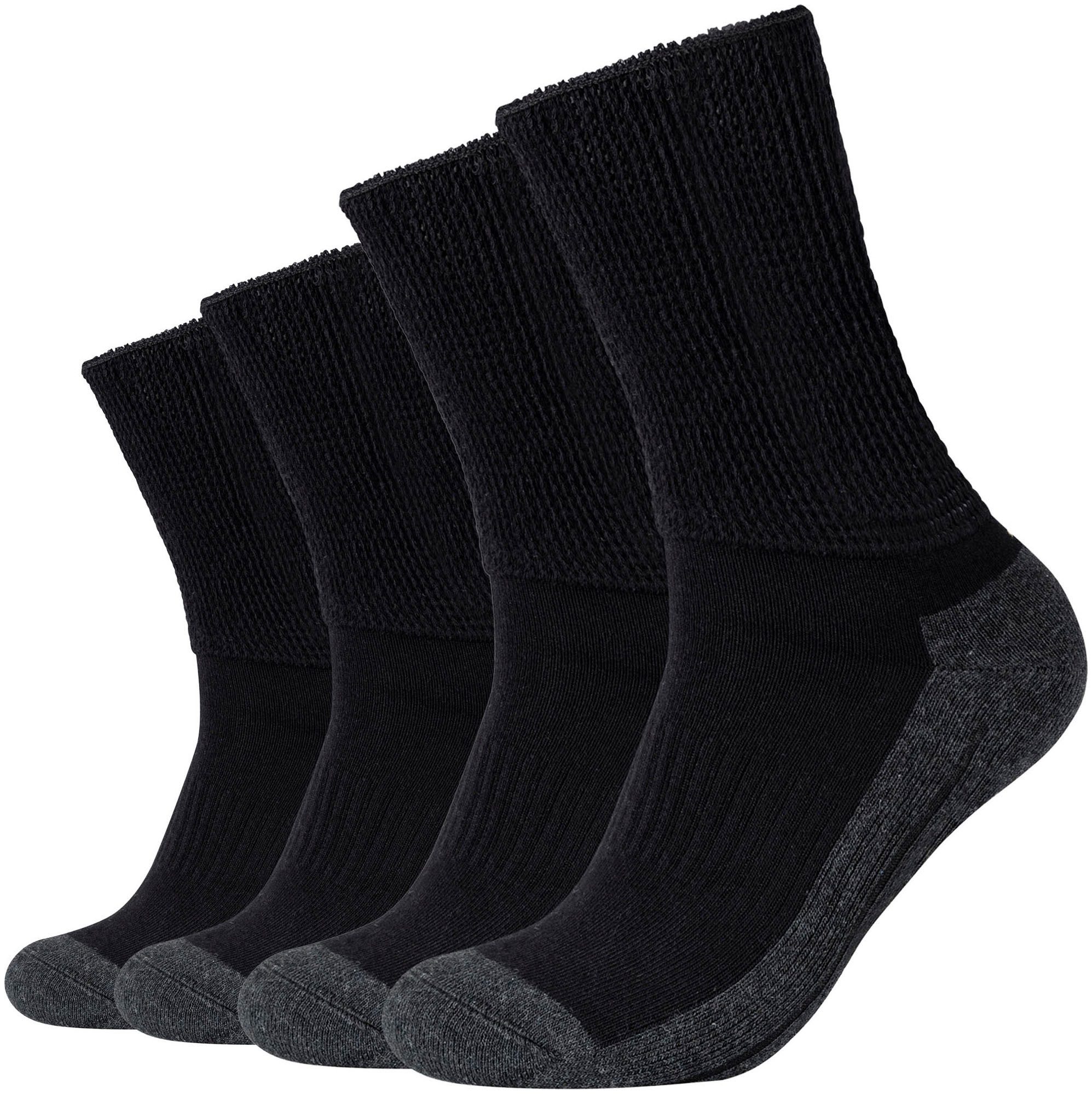 Camano Sokken Function Pro Tex diabetische enkel sokken, perfecte vochtregulatie (4 paar, Set van 4)