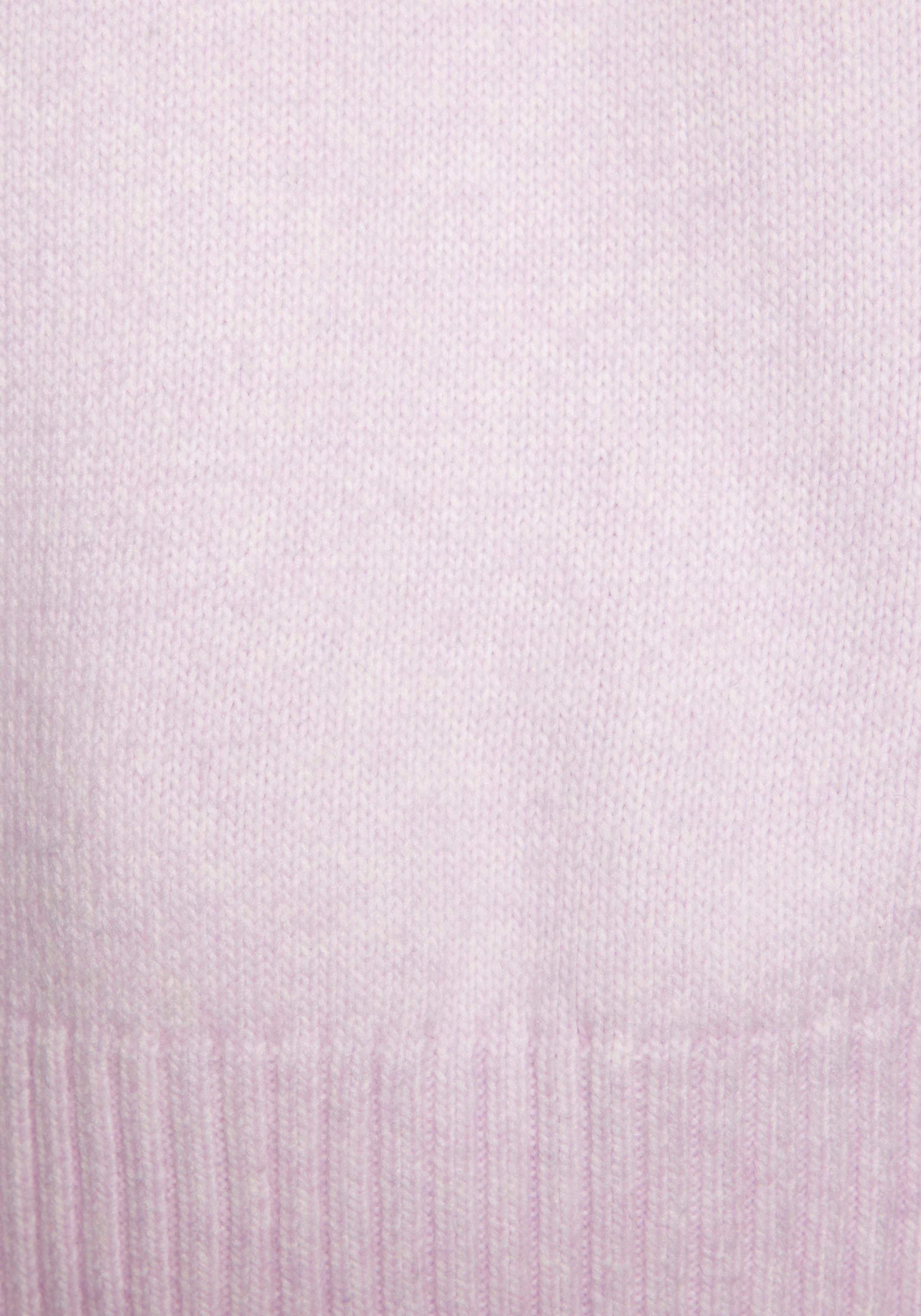 Vivance Vest van knuffelige breikwaliteit, cardigan (set, Met sjaal)
