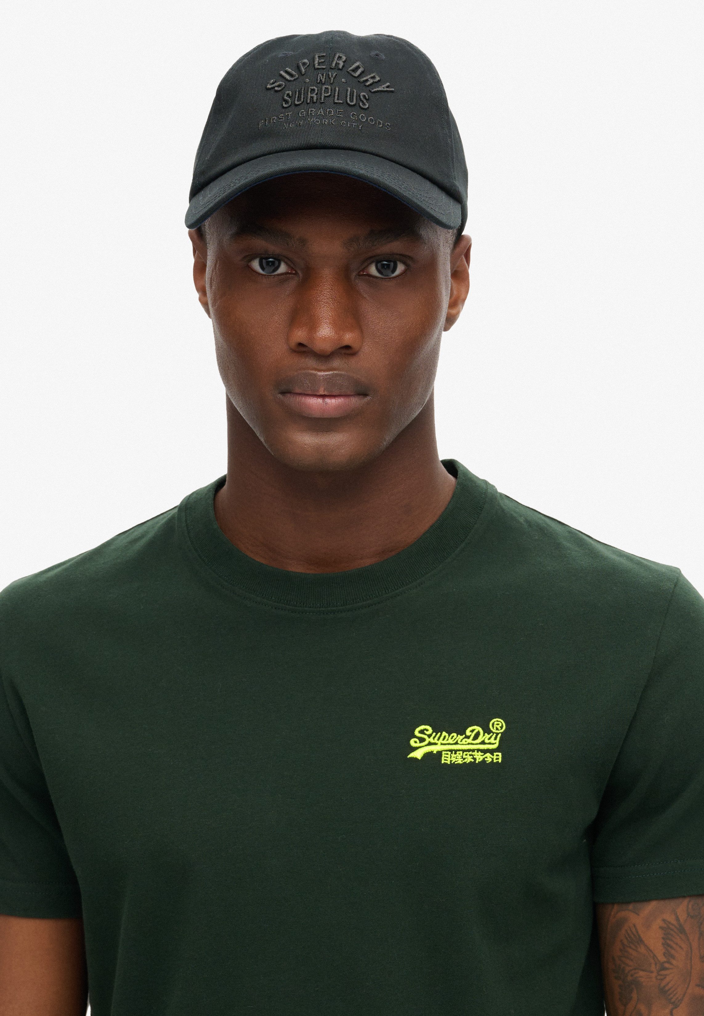Superdry Shirt met ronde hals ESSENTIAL LOGO EMB TEE