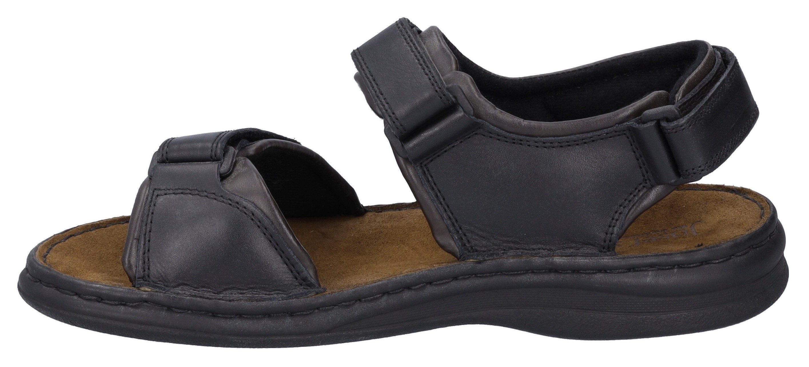 Josef Seibel Sandalen Rafe , zomerschoen, klittenbandschoen, sandaal, met driedubbele klittenbandsluiting