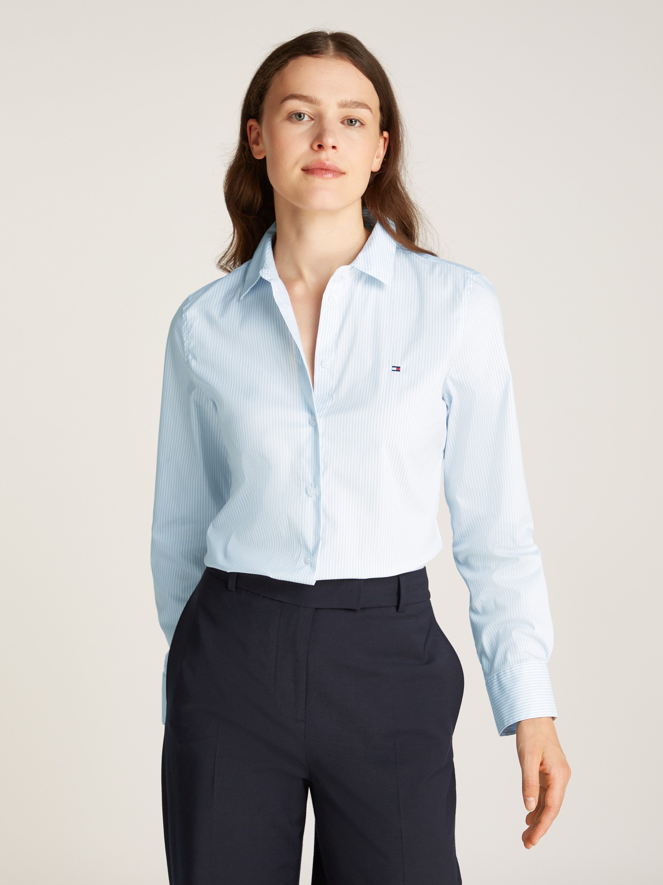 Tommy Hilfiger Overhemdblouse ESS POPLIN REGULAR SHIRT