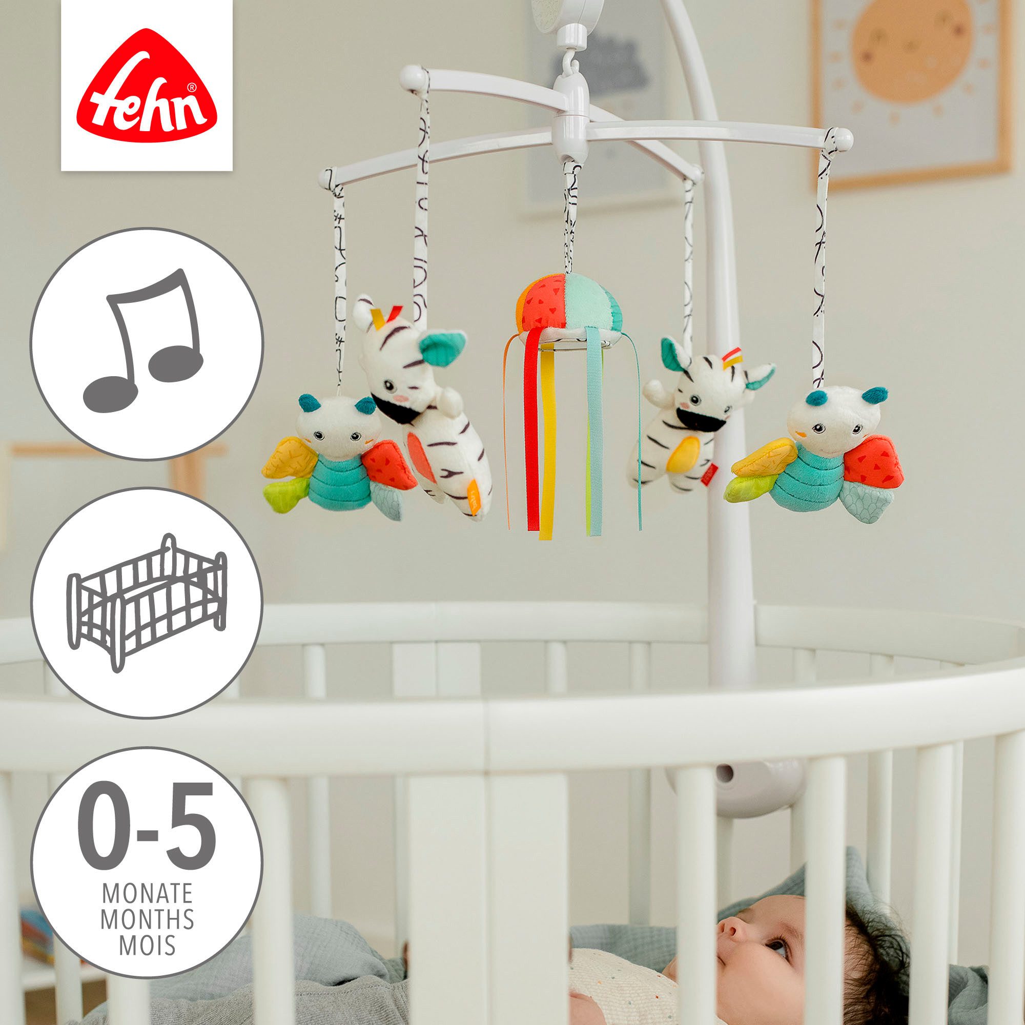 Fehn Mobiel DoBabyDoo met speeldoos
