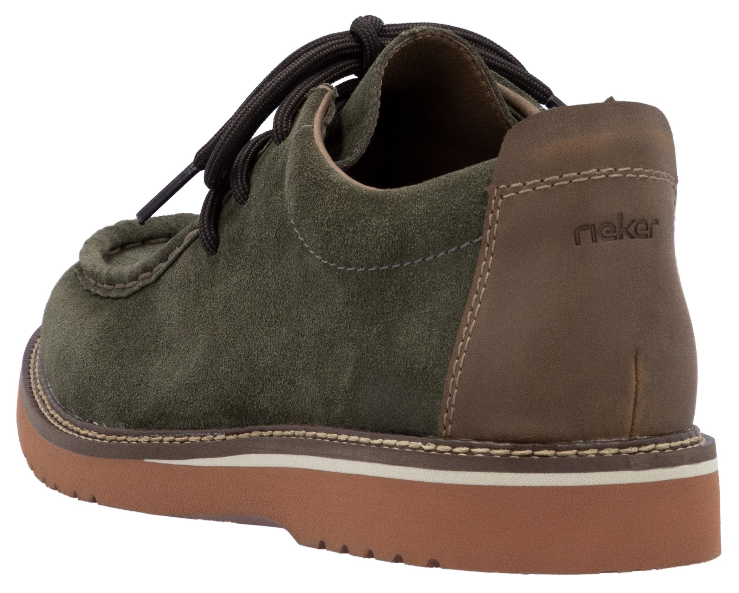 Rieker Veterschoenen , lage schoen, moccasin, veterschoen in comfortabele vorm