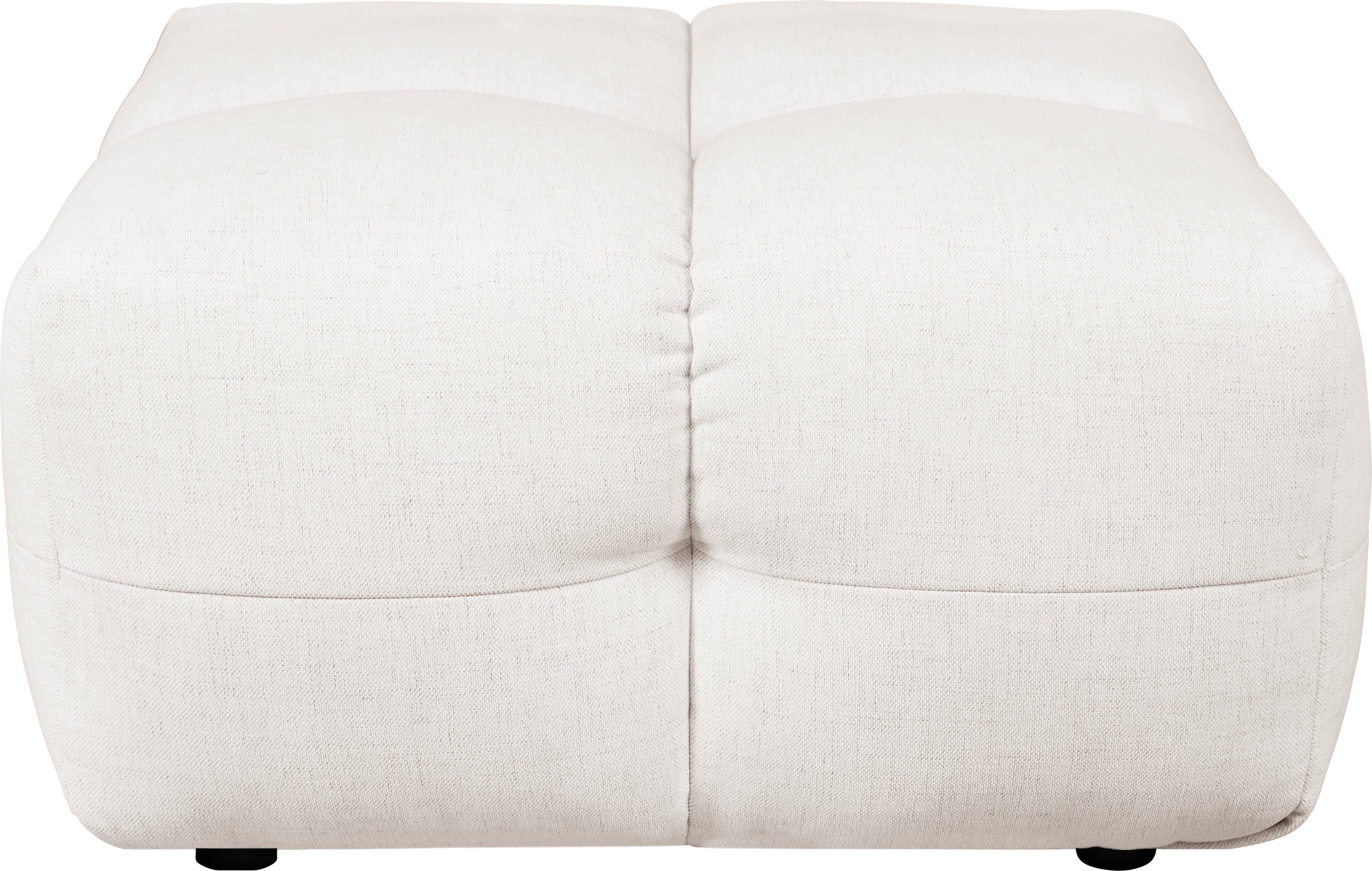 LeGer Home by Lena Gercke Hocker TALISHA zitpoef, moderne quilt, afmetingen: 84/93/43 cm