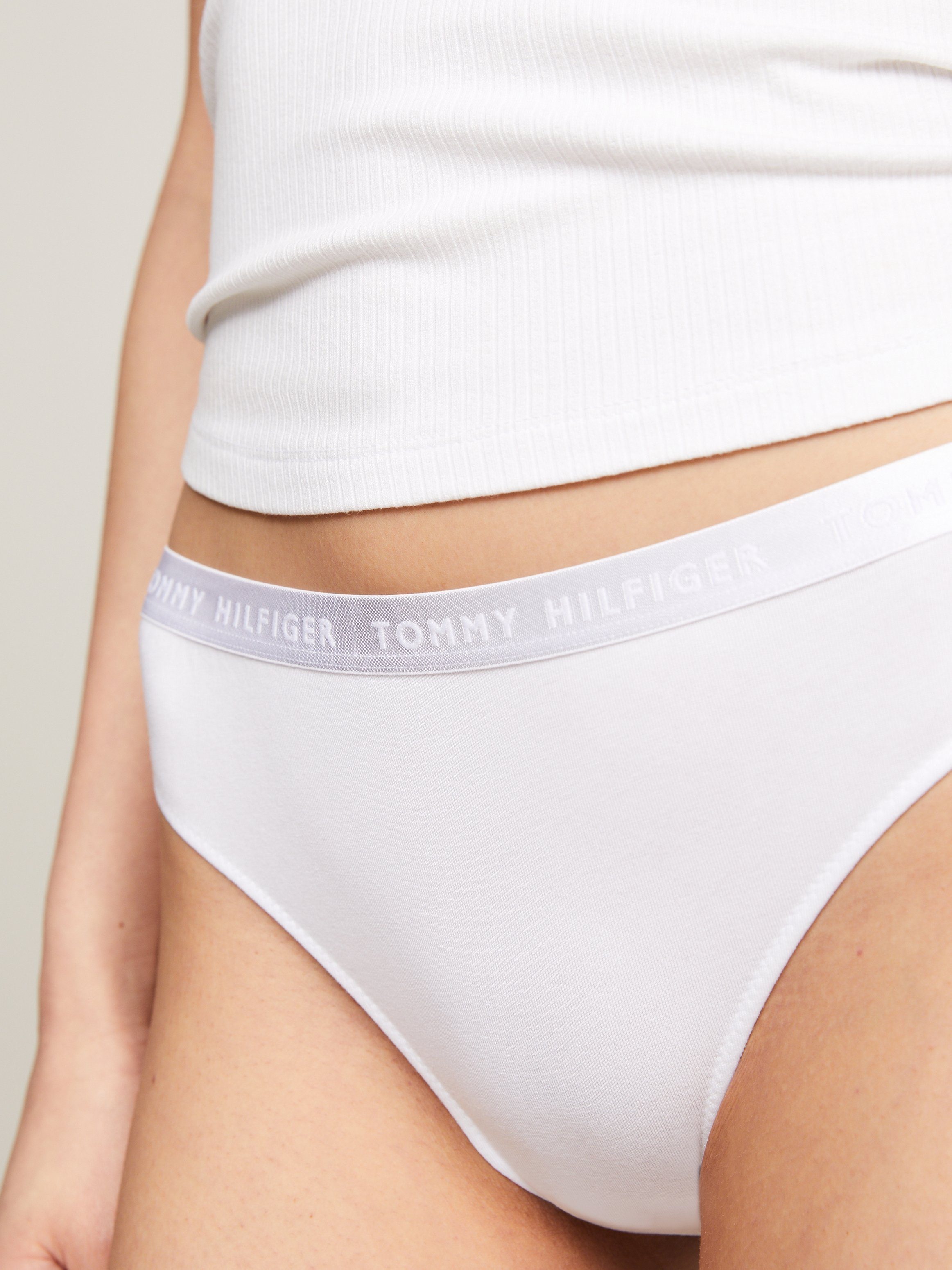 Tommy Hilfiger Underwear Bikinibroekje 3 PACK BIKINI met elastische band (Set van 3)
