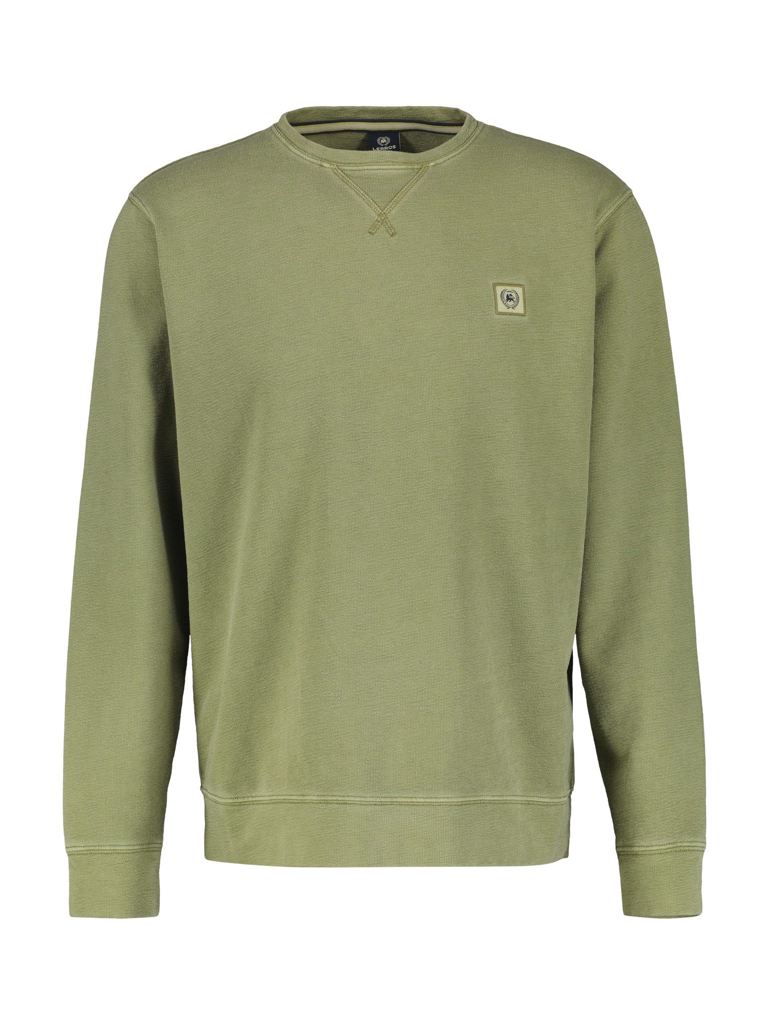 Lerros Sweatshirt met geborduurd logo