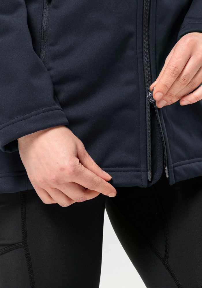 Jack Wolfskin Softshell-jas WINDHAIN COAT W
