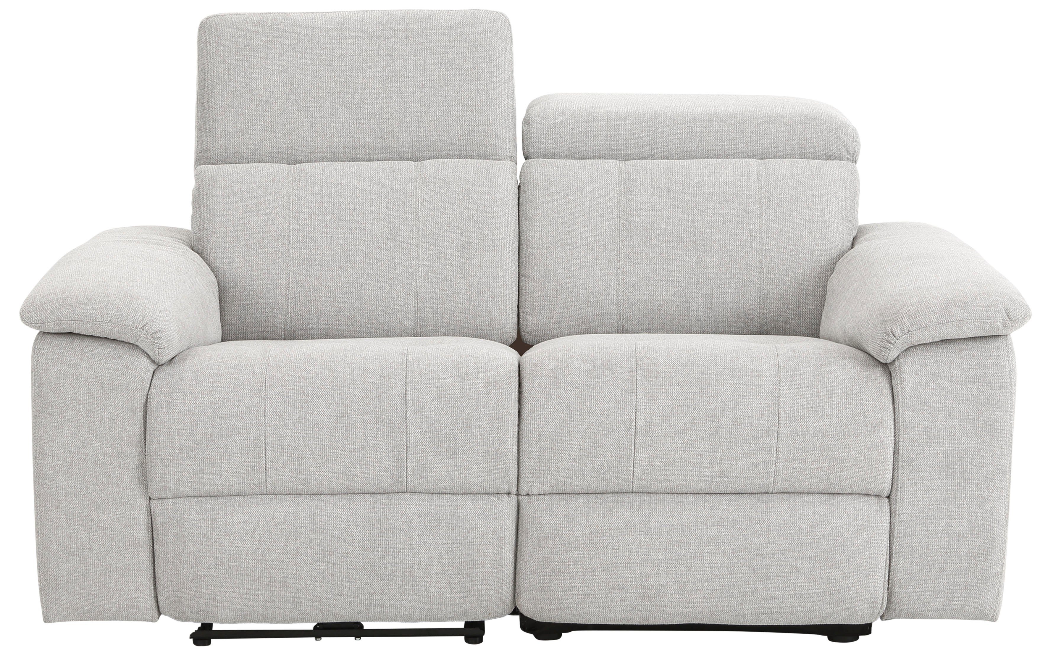Home affaire 2-zitsbank Binado met handmatige of elektrische relaxfunctie met usb-aansluiting