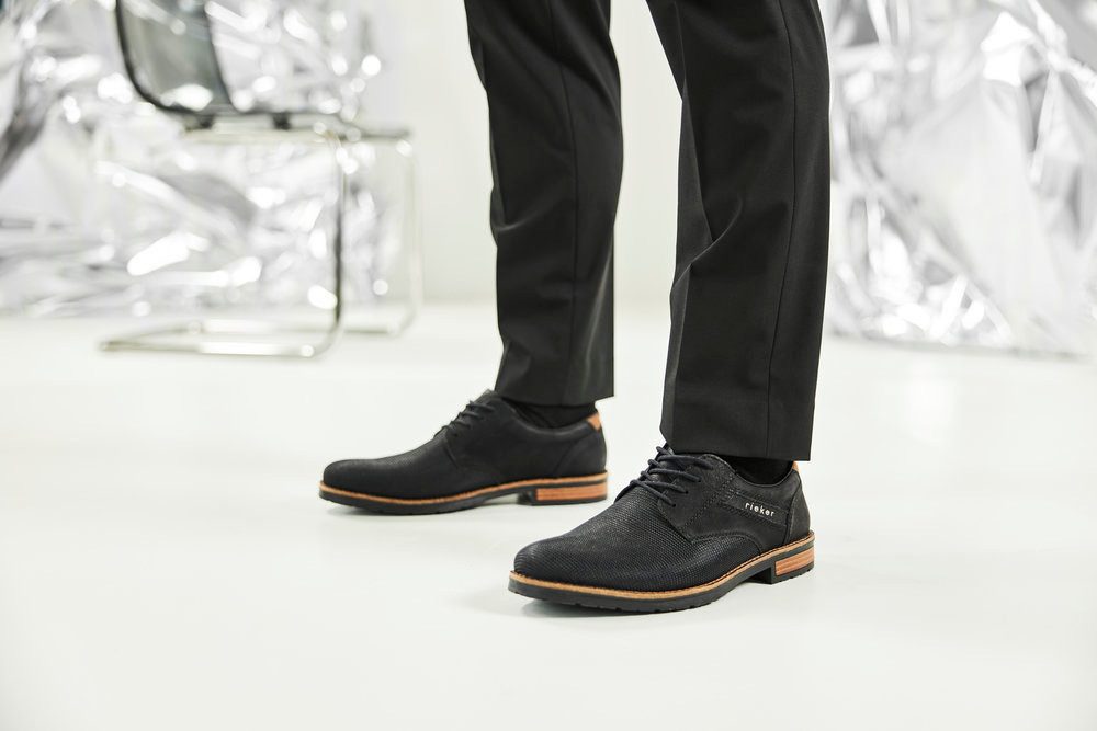 Rieker Veterschoenen in business-look, vrijetijdsschoen, lage schoen, veterschoen