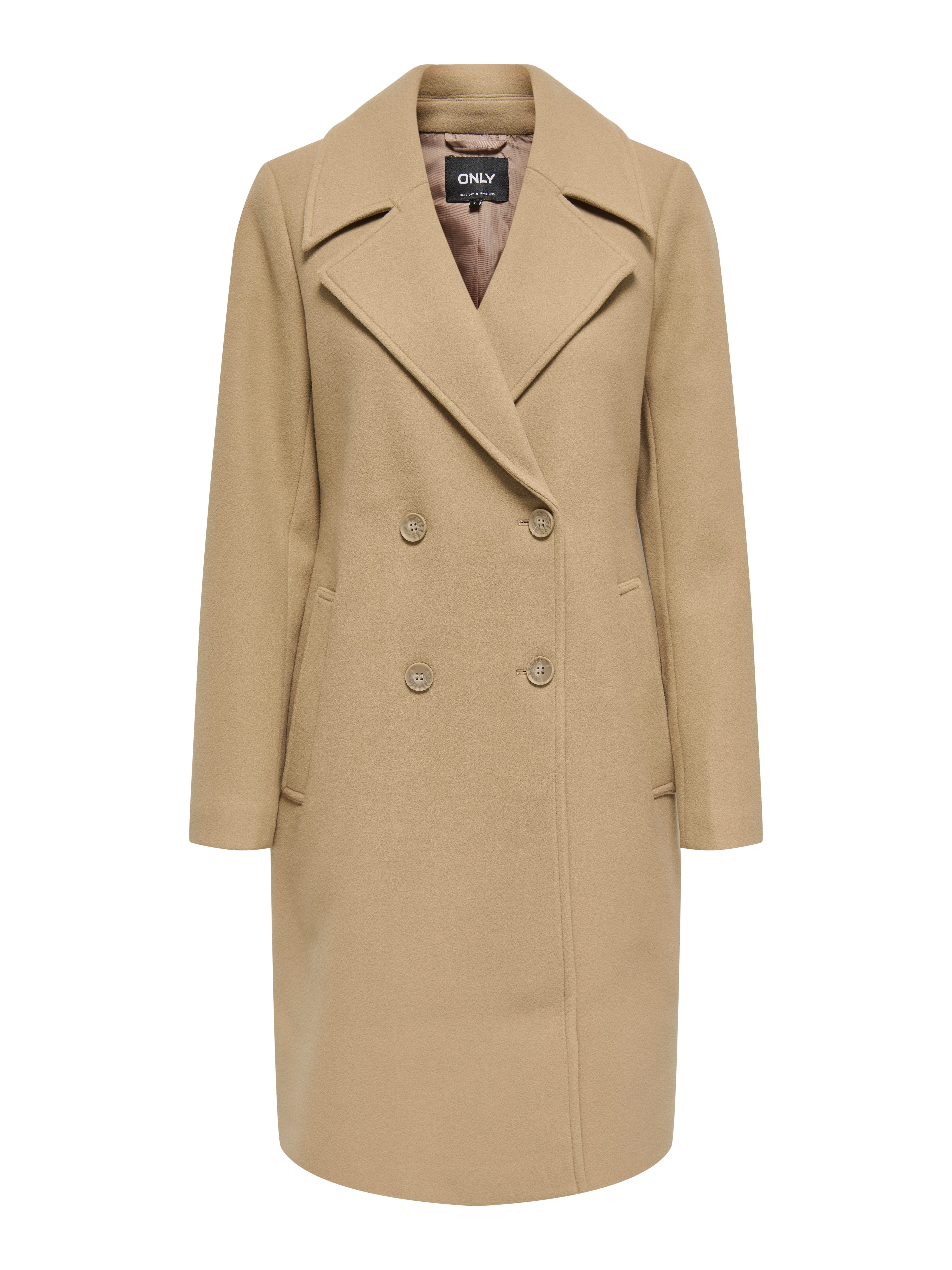 Only Lange jas ONLADINA LIFE LONG COAT CC OTW