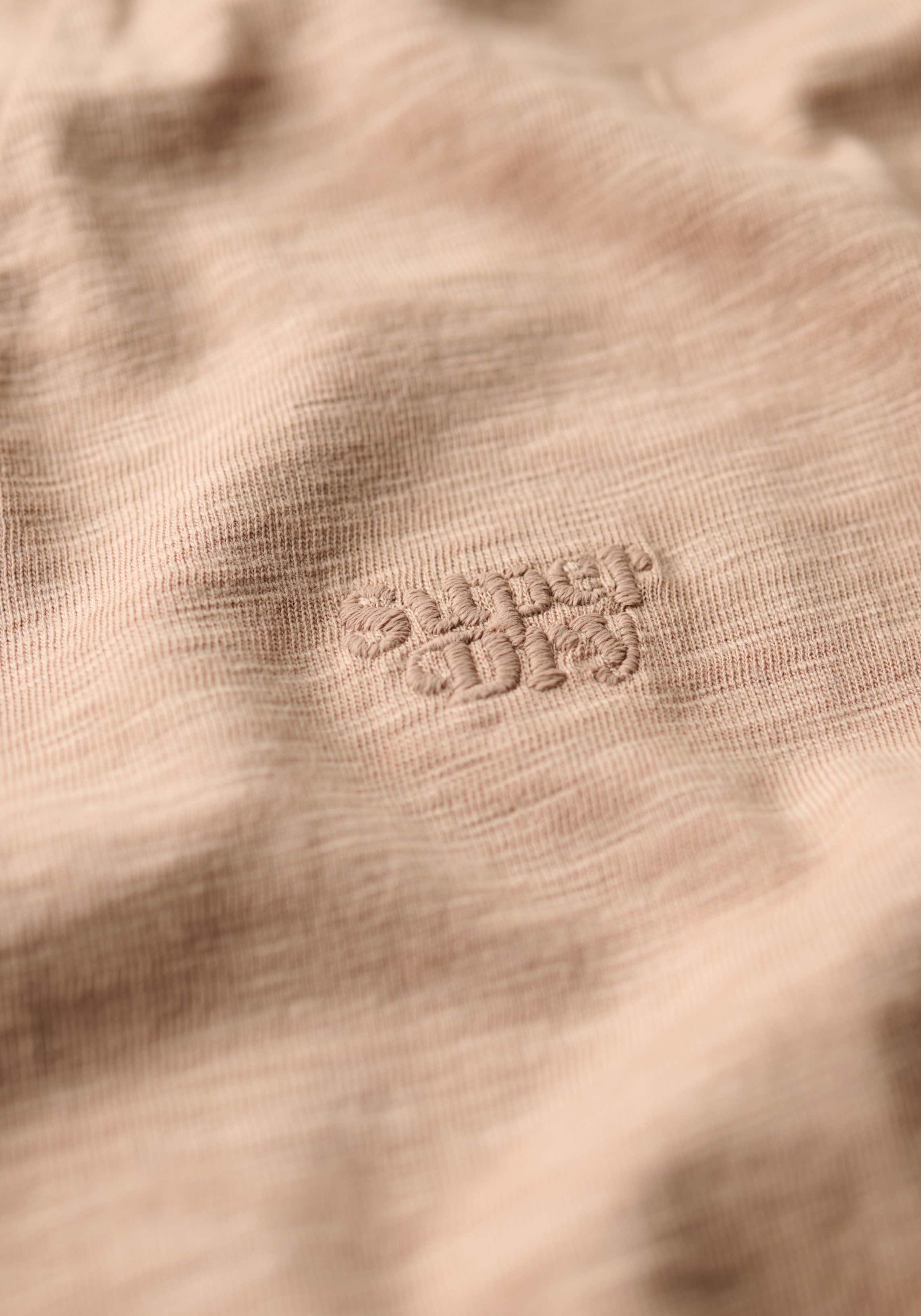 Superdry Shirt met V-hals STUDIOS SLUB EMB VEE TEE
