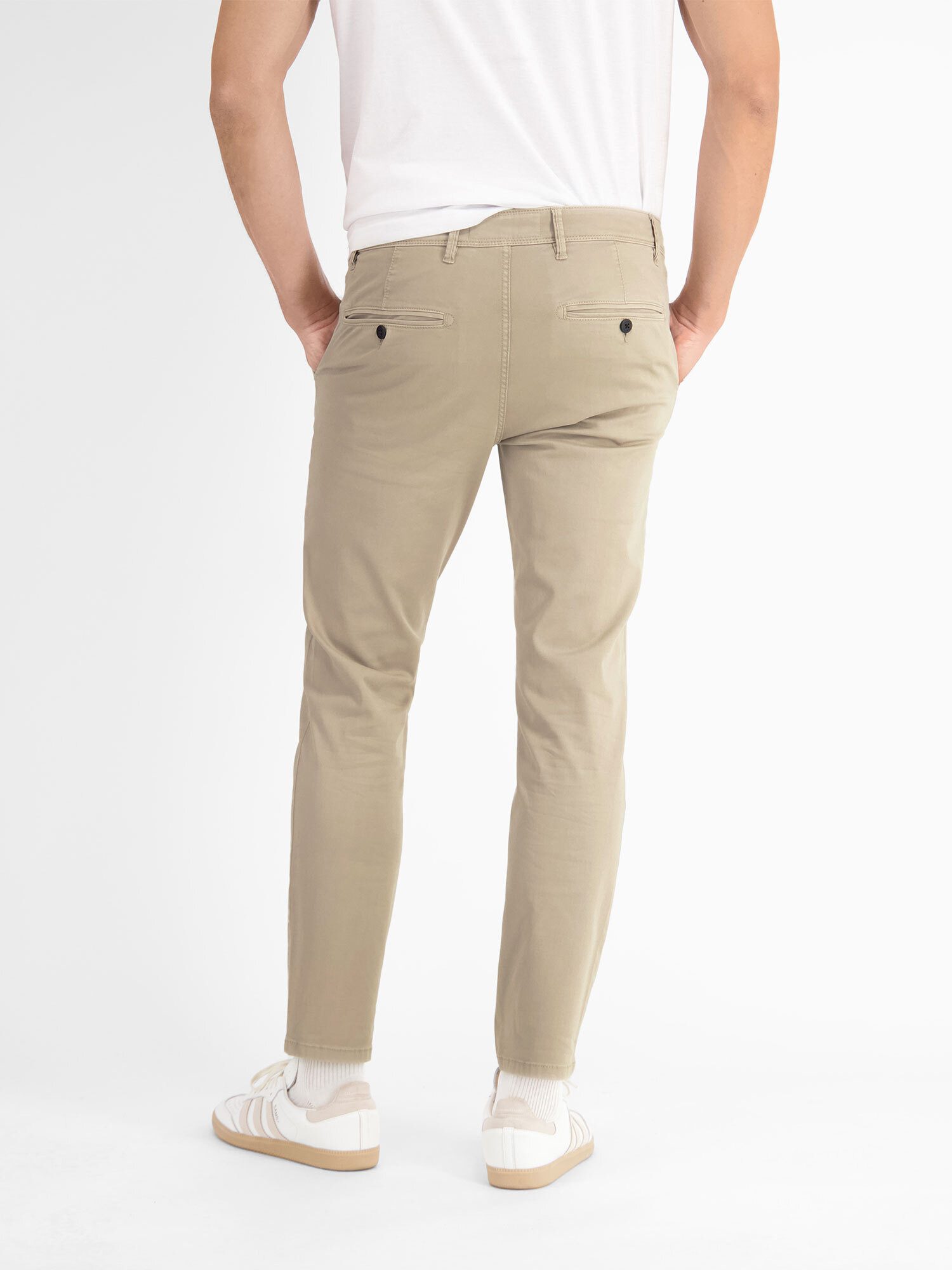 Lerros 5-pocket jeans LERROS Basic Chino in structuurkwaliteit, SLIM FIT