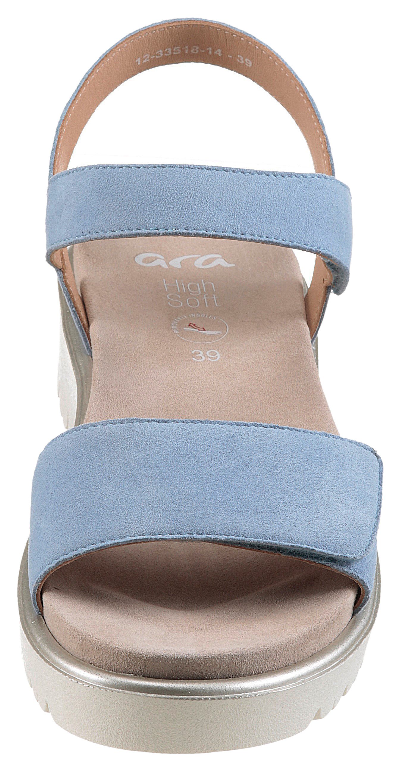 Ara Sleehaksandaaltjes Bilbao , sleehaksandaal, zomerschoen, comfortabele schoen in g-breedte